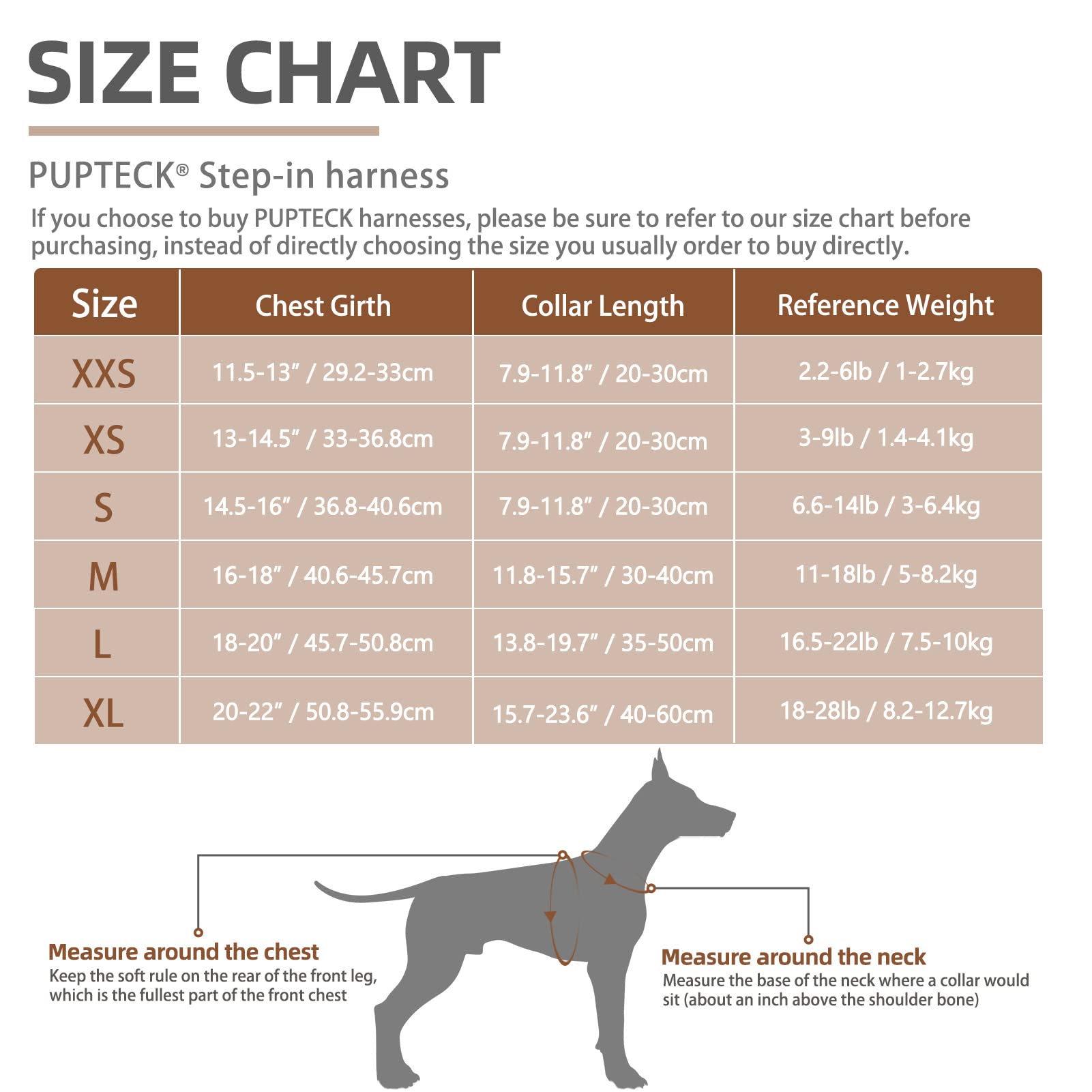 Pupteck Adjustable Dog Harness Collar And Leash Set Step In No Pull Pet Harness For Small Medium Dogs Puppy And Cats Outdoor Walking Running, Soft Mesh Padded Reflective Vest Harnesses, Solid Grey S