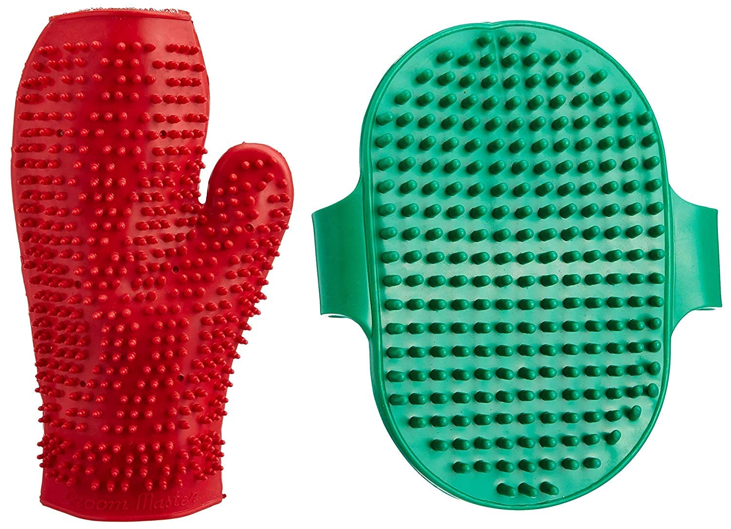D&C Paws Dog Grooming Hand Glove Brush And Pet Shampoo Comb Clean Hair & Massage Skin Rubber Brush Ideal For Dogs & Cats  Pack 
