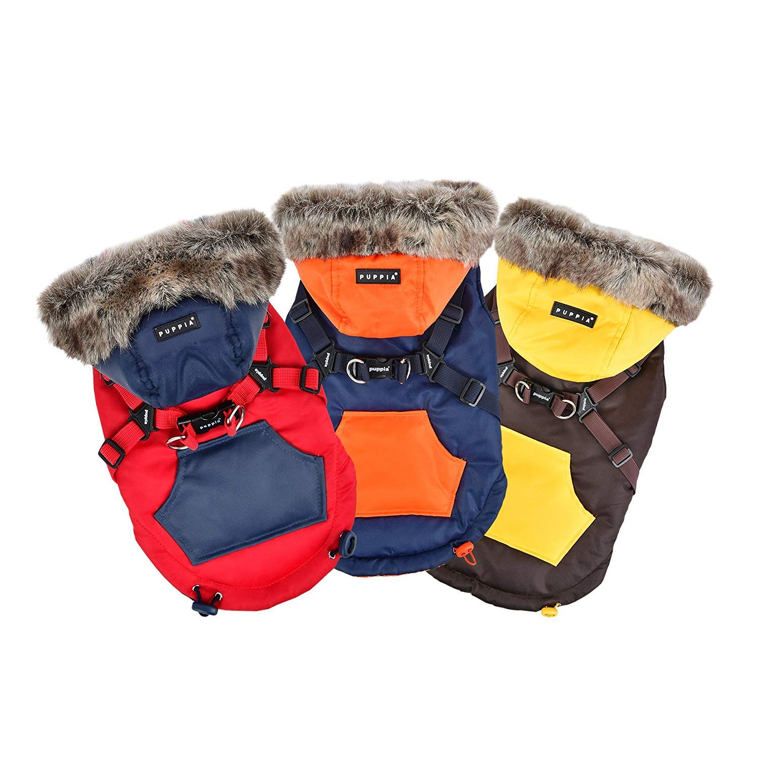 Puppia Orson Dog Coat - Red - XL