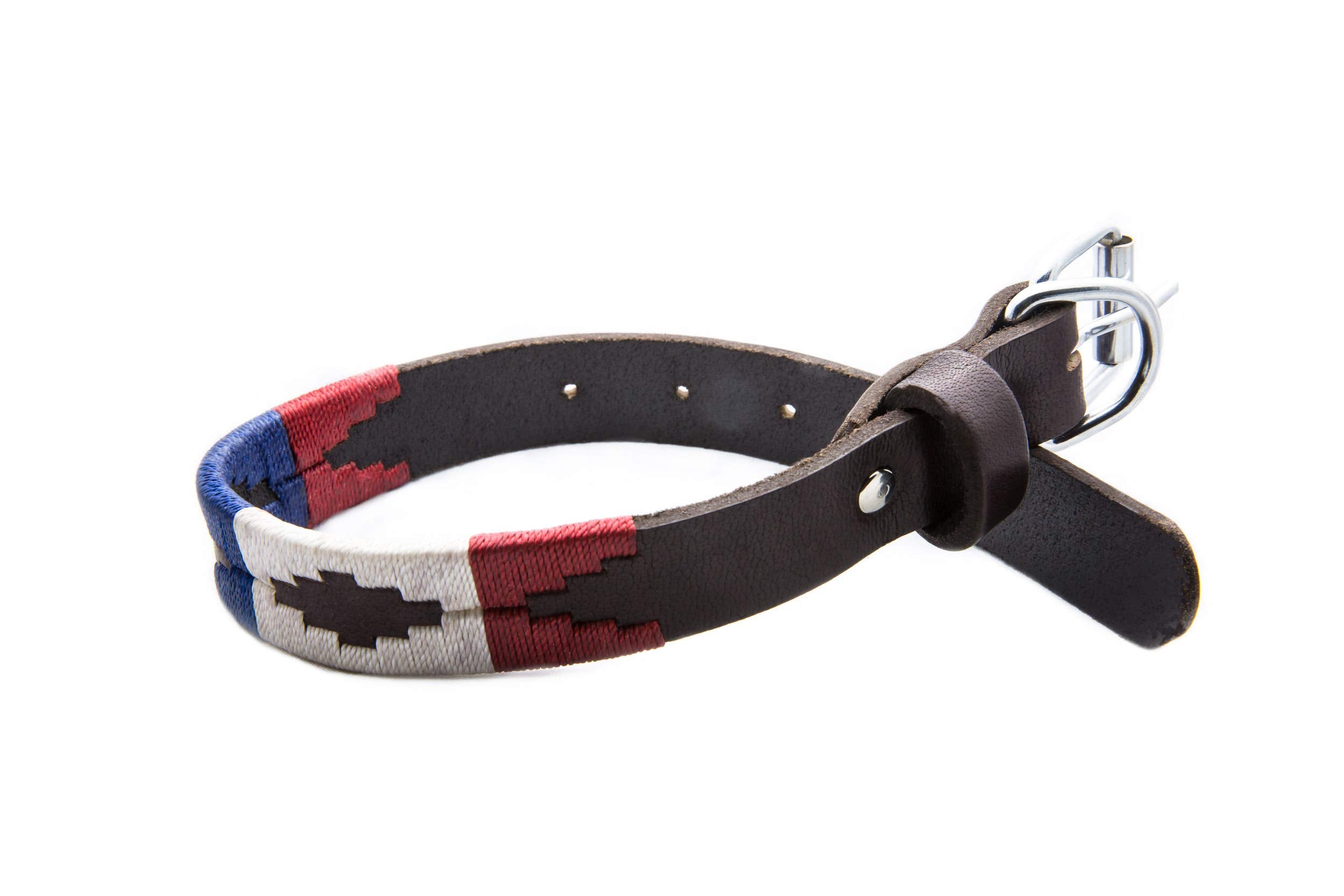 Gaucho Goods Soft Leather Dog Collar (Xs, The Patriot)