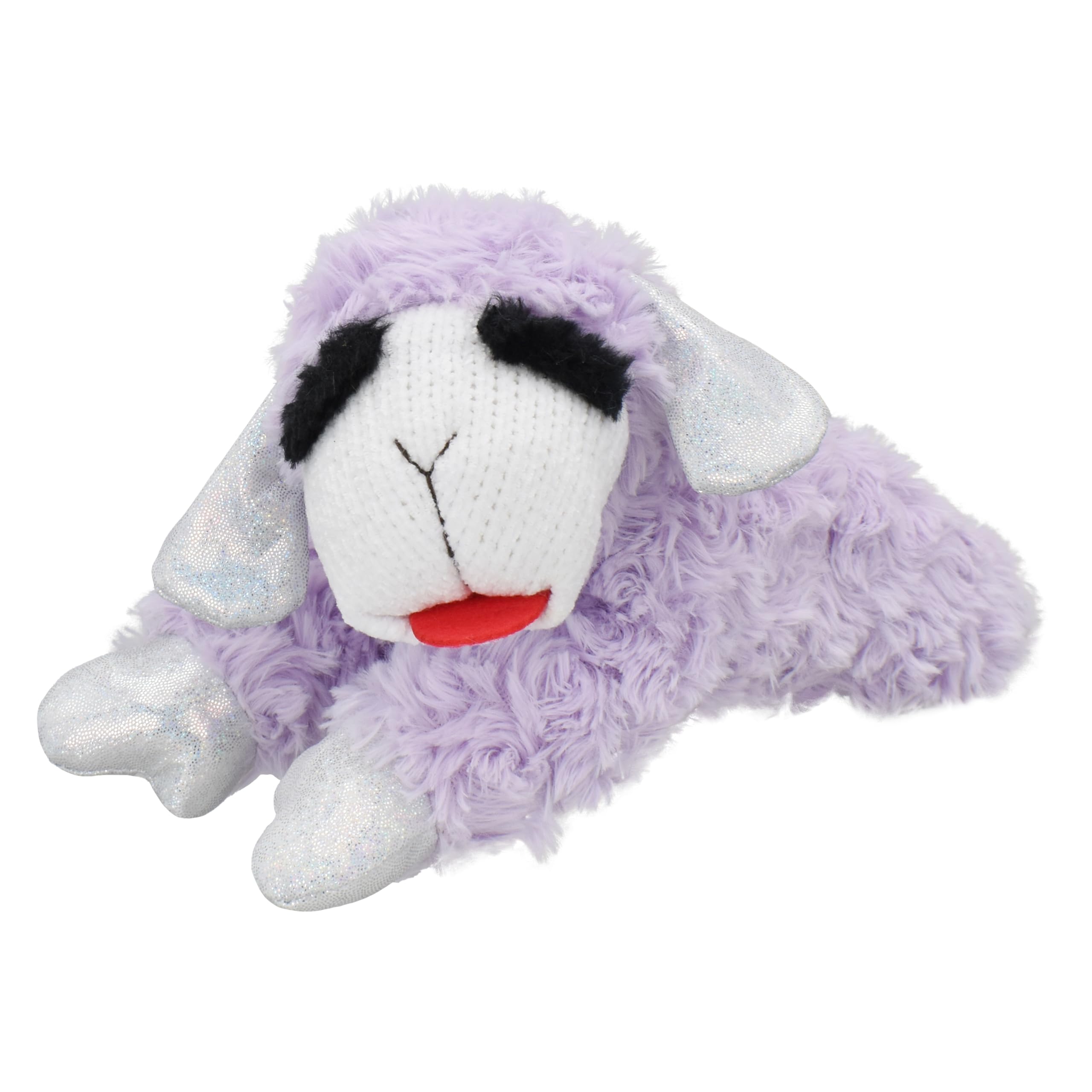 Multipet 10.5 Custom Limited Edition Lamb Chop 30th Anniversary Dog Toy with Lavender Body, Silver Paws Celebrating Multipets 3