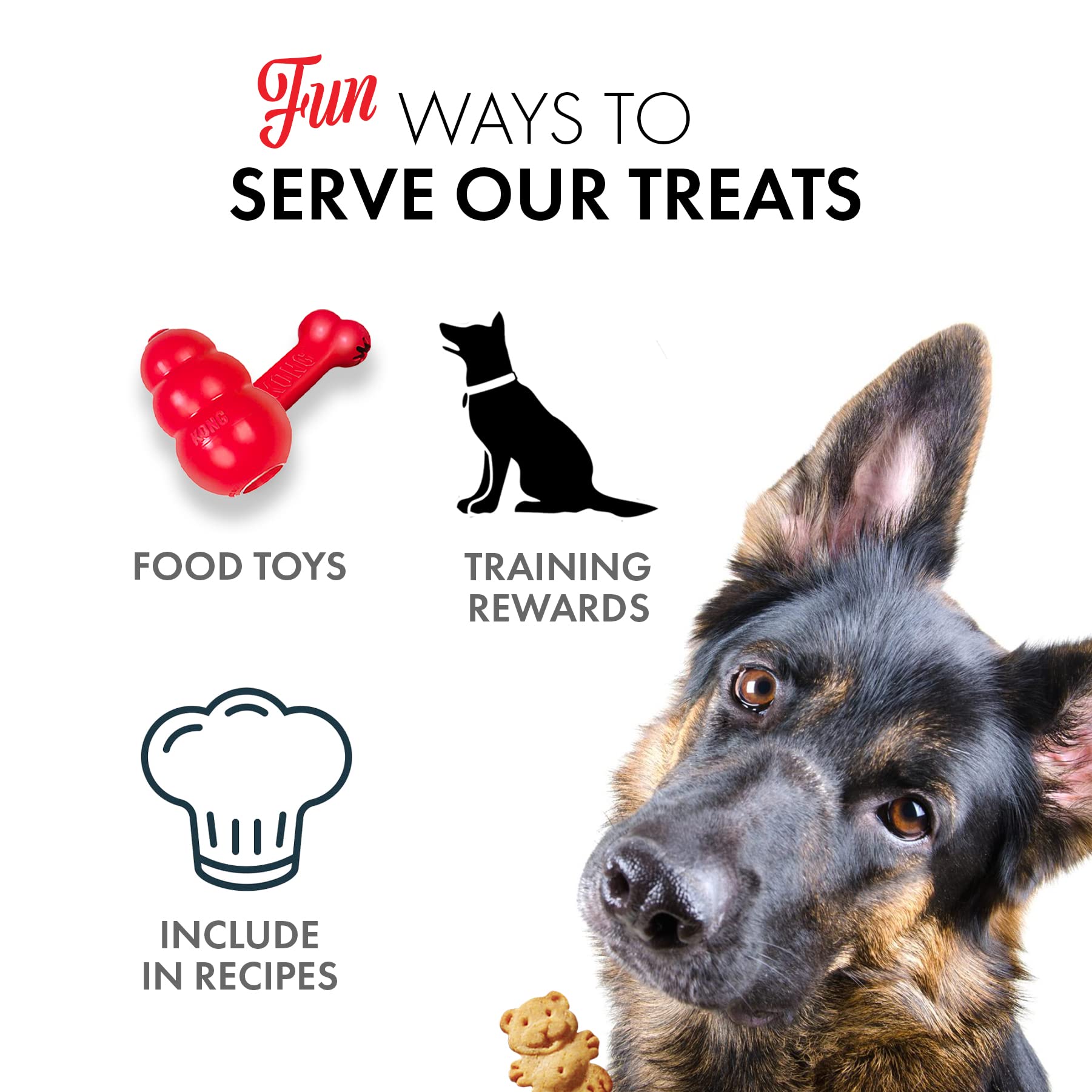 Grandma Lucys Organic Oven Baked Dog Treats - Banana & Sweet Potato, 14 oz