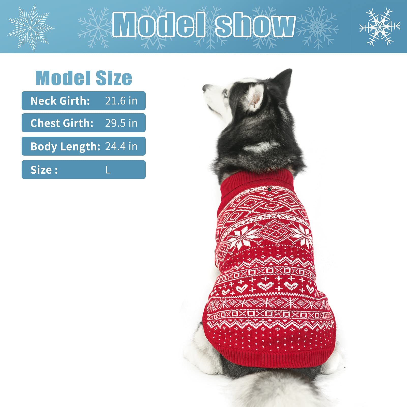 Dog Sweater Argyle - Warm Sweater Winter Clothes Puppy Soft Coat, Ugly Dog Sweater For Small Medium And Large Dogs, Pet Clothing