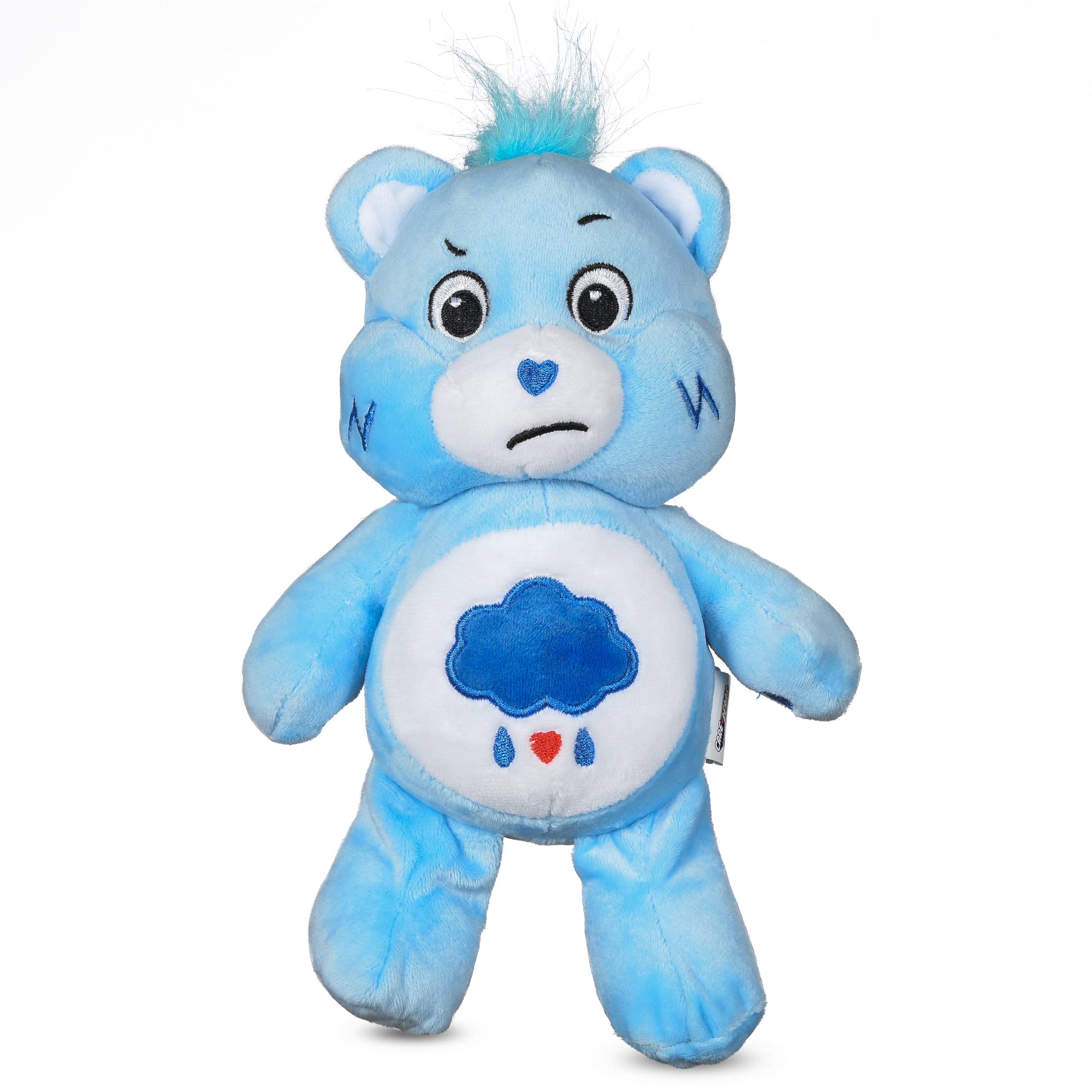 Care Bear For Pets Pet Plush Squeaky Toy Grumpy Bear, 9    With Squeaker Inside And Crinkle Ears | Grumpy Bear For Dogs Squeaky 