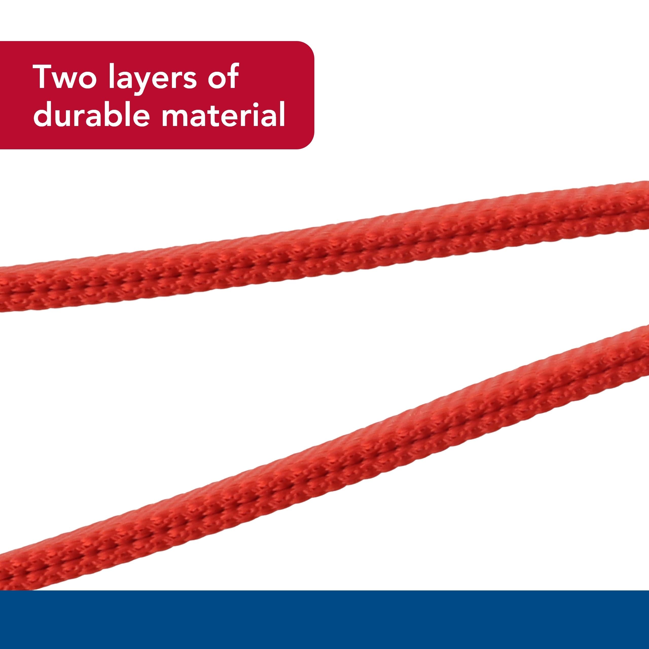 Coastal Pet - Double-Ply Dog Collar, Red, 1'' x 22''