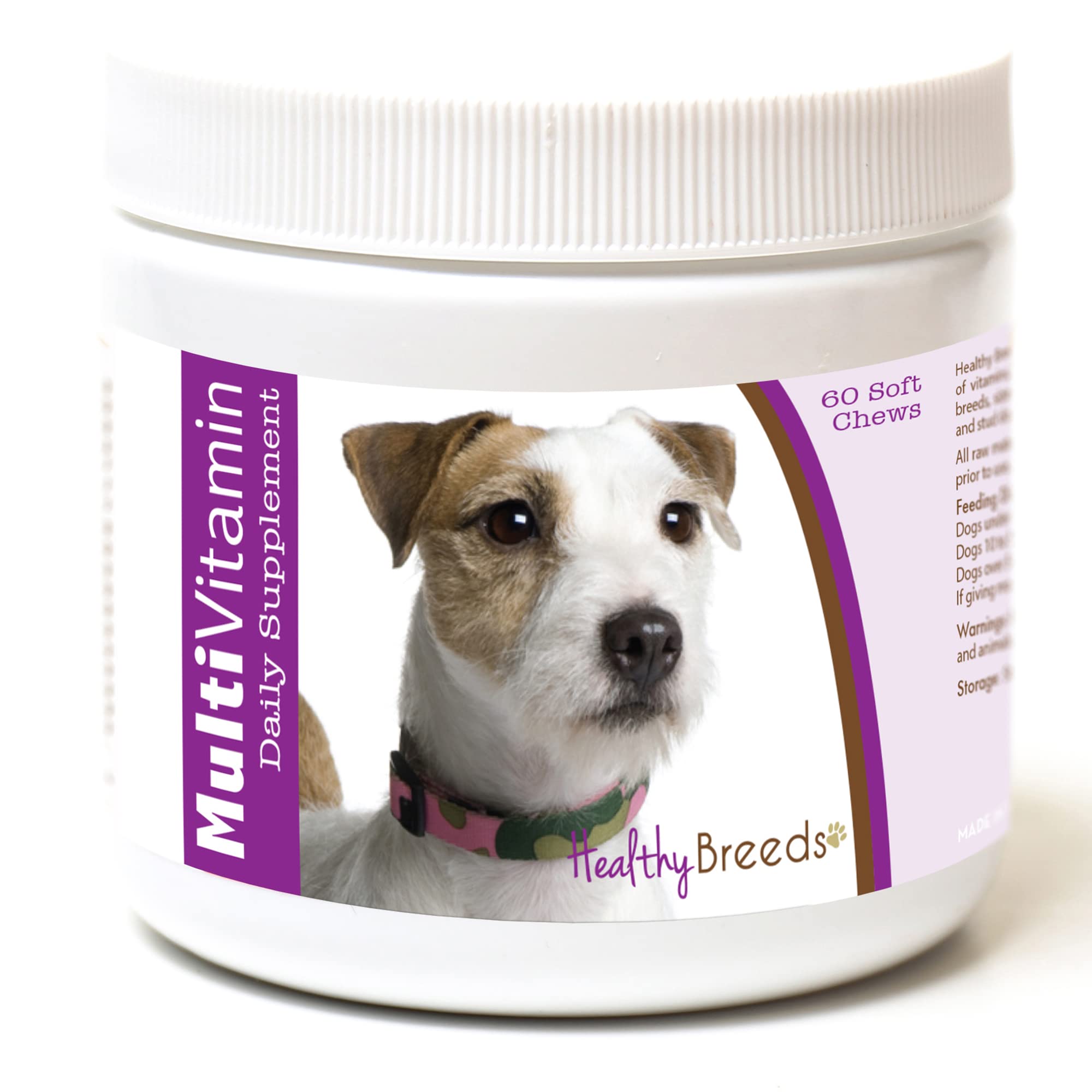 Healthy Breeds Parson Russell Terrier Multi-Vitamin Soft Chews 60 Count