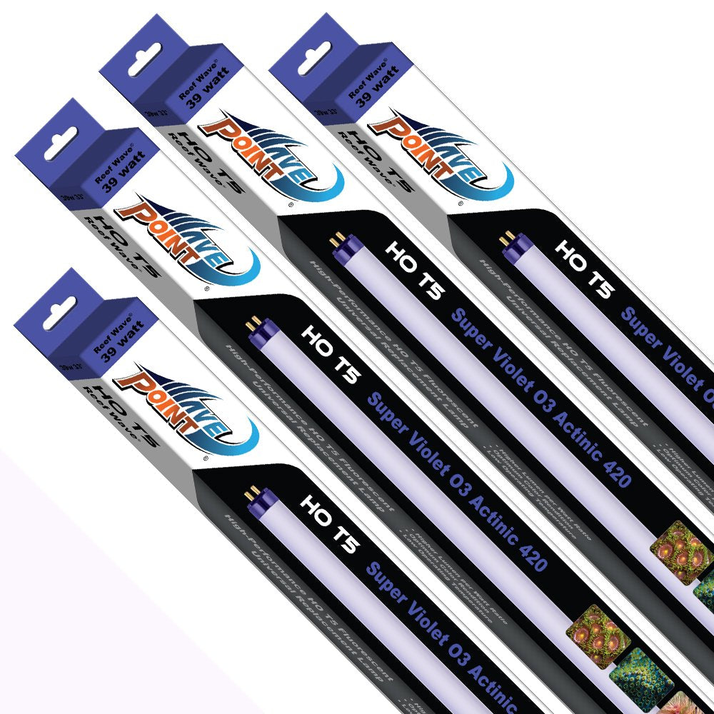 Wave Point 4-Pack Reef Wave Ho T-5 39-Watt Universal Aquarium Lamp