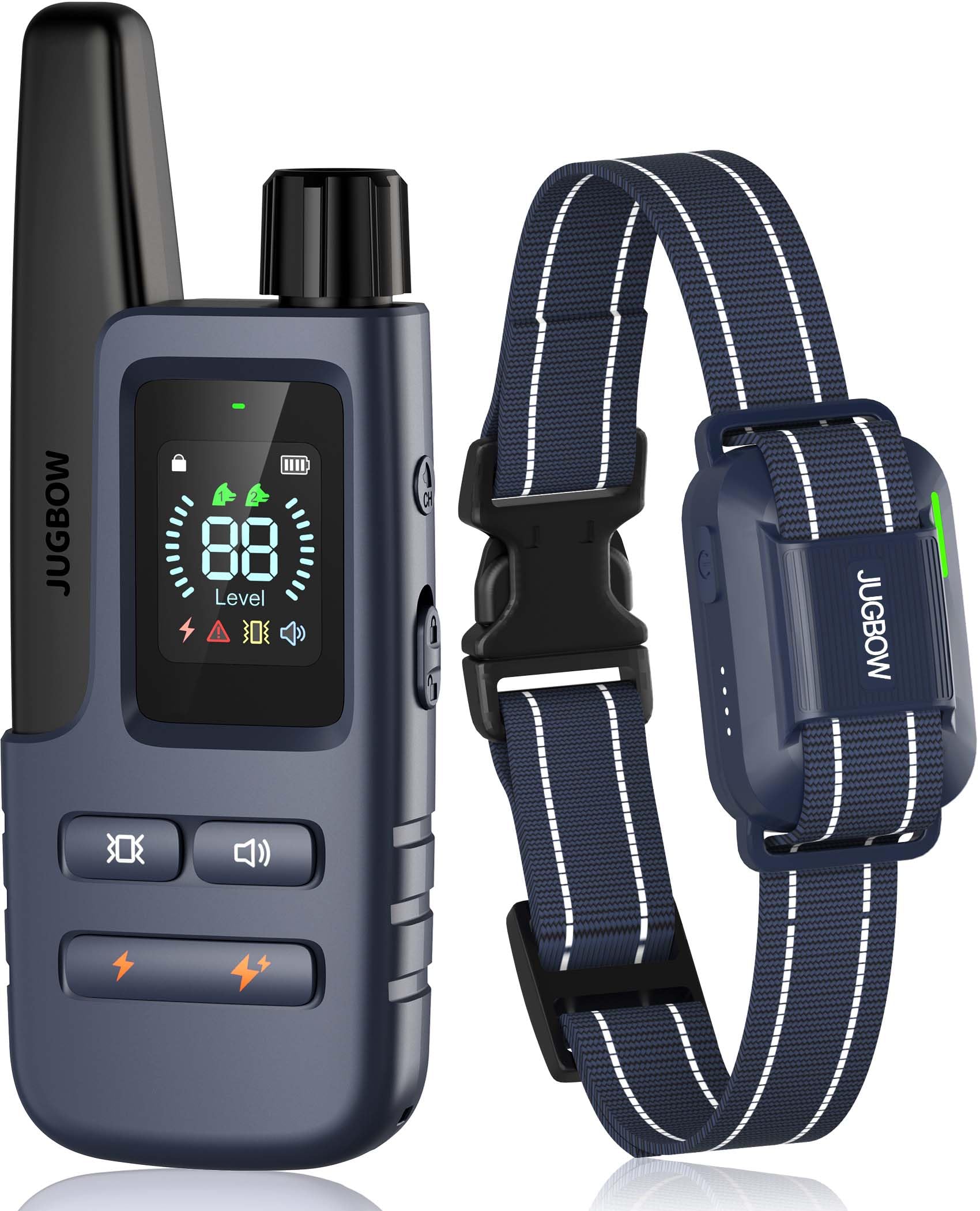 Jugbow Dog Shock Collar - 4200Ft Dog Training Collar With Remote For 5-120Lbs Small Medium Large Dogs, Ipx8 Waterproof E Collar 