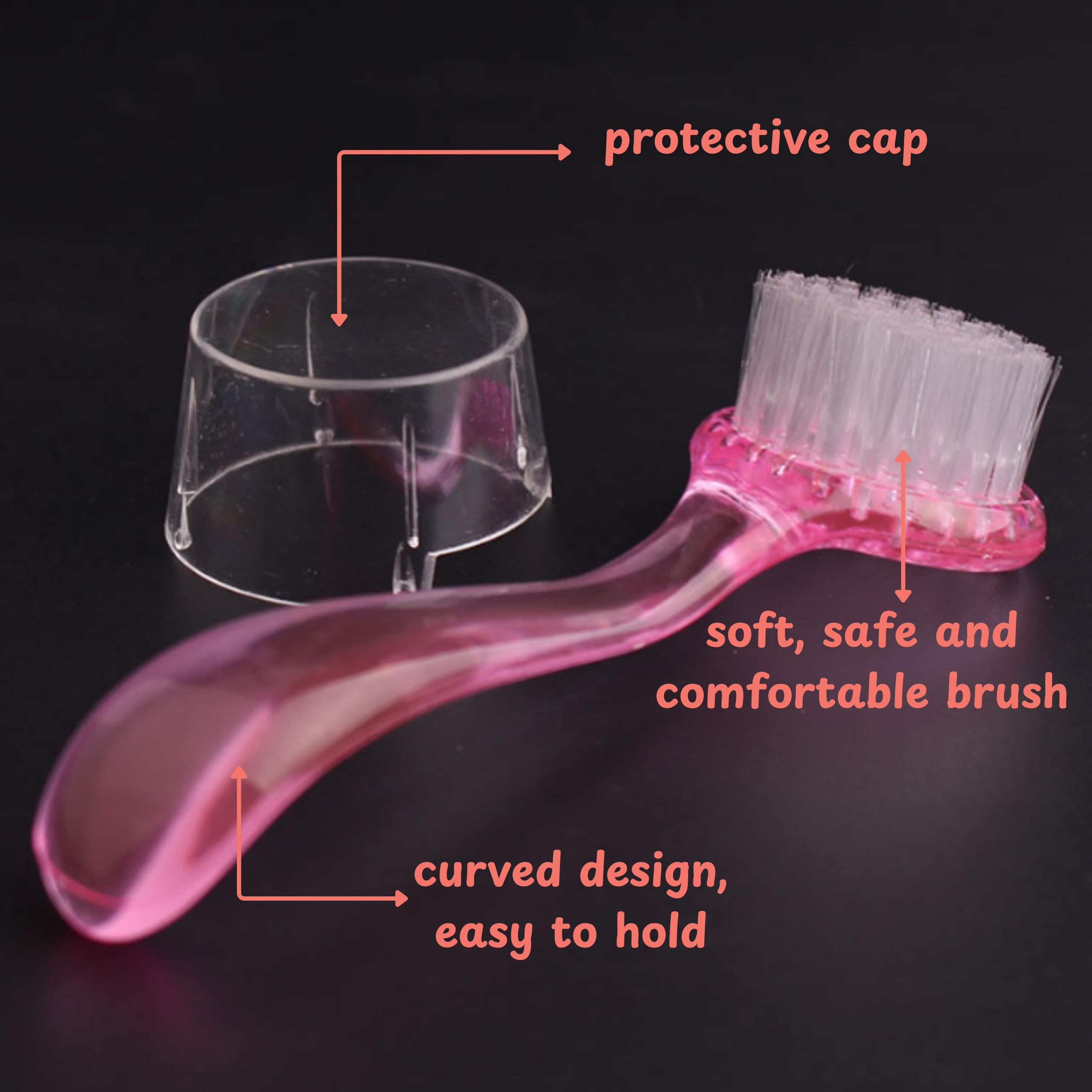 Hedgehog Toe Nail Clippers And Comb Set, 2 Pcs Hedgehog Soft Cleansing Brush And Toenail Clipper With Magnifier, Hedgehogs Massa