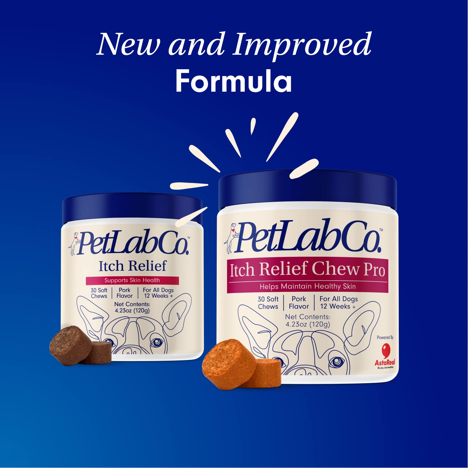 PetLab co. Itch Relief chew Pro - Itch Relief chews for Dogs - Omega 3 for Dogs Itch Supplement - Packed with Beneficial Fatty A