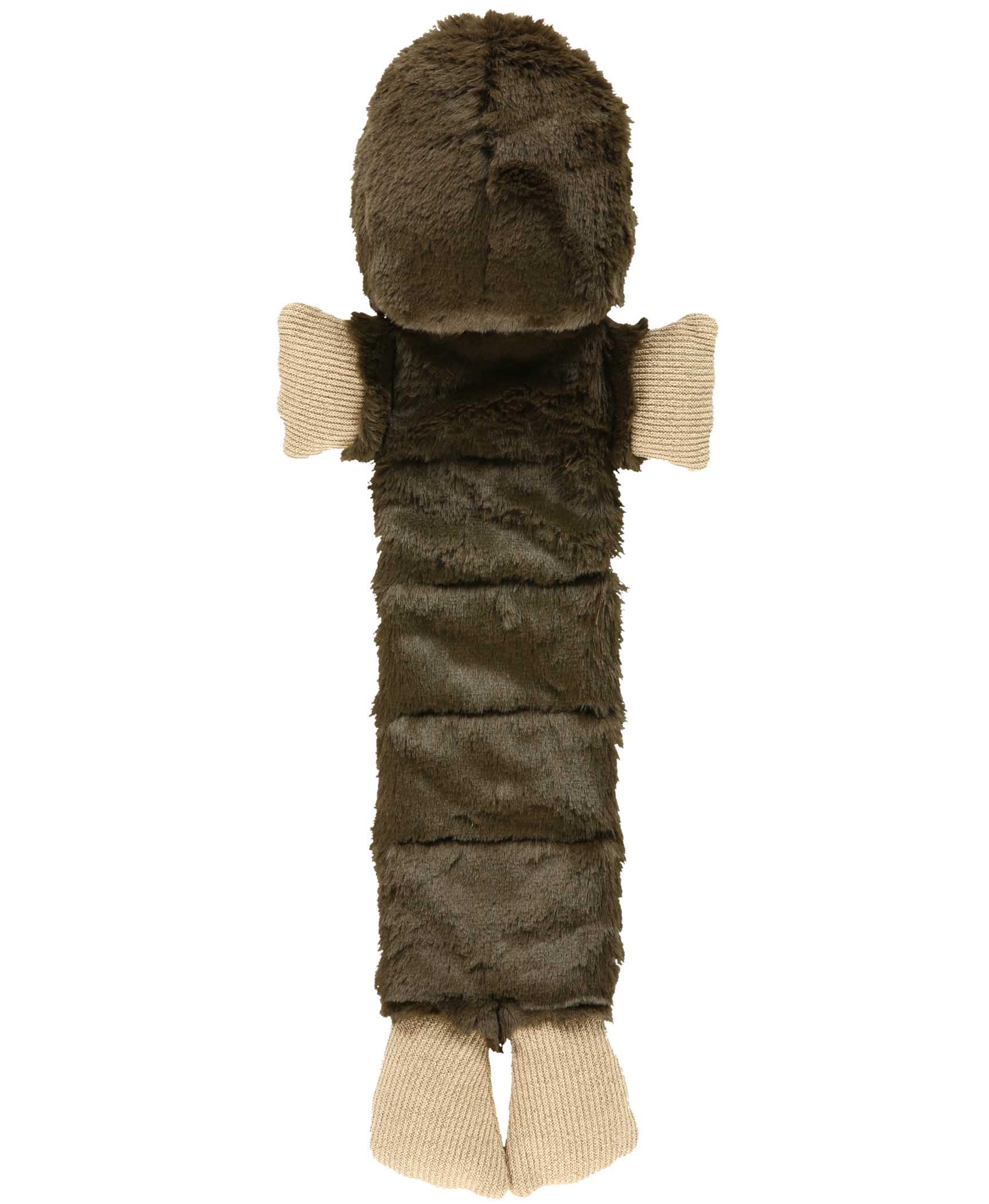 Lazy One Bigfoot Squeaky Dog Toy, Soft Crinkle Toy For Dogs, Durable Fabric For Small, Medium, And Large Breeds