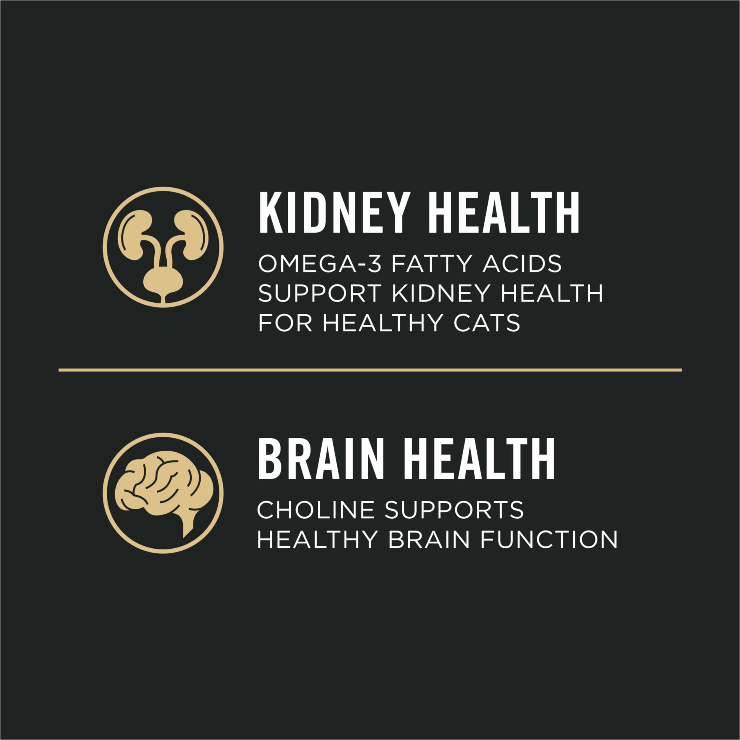 Purina Pro Plan Vital Systems Chicken Wet Cat Food Pate 4-in-1 brain, kidney, digestive and immune formula - (Pack of 24) 3 oz.