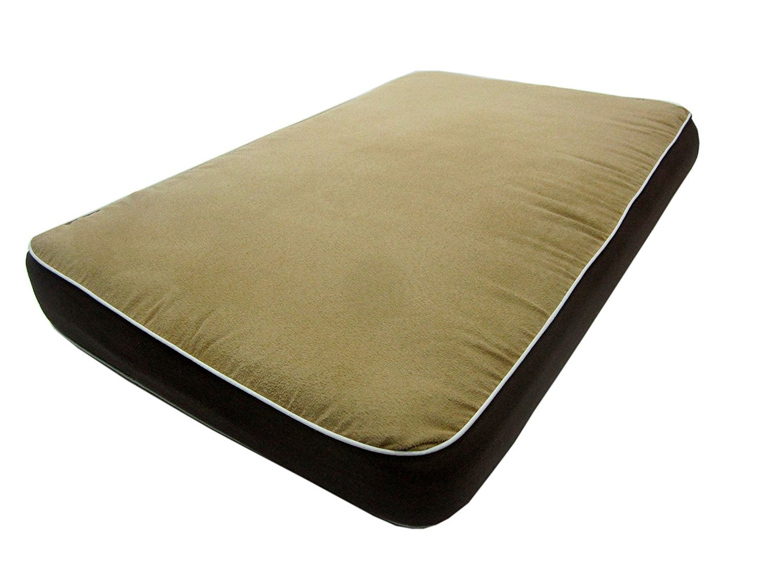 New Age Pet Large Dog Bed Cushion with Removable Cover, 21.3 in L x 33.1 in W x 3.5 in Thick Cotton