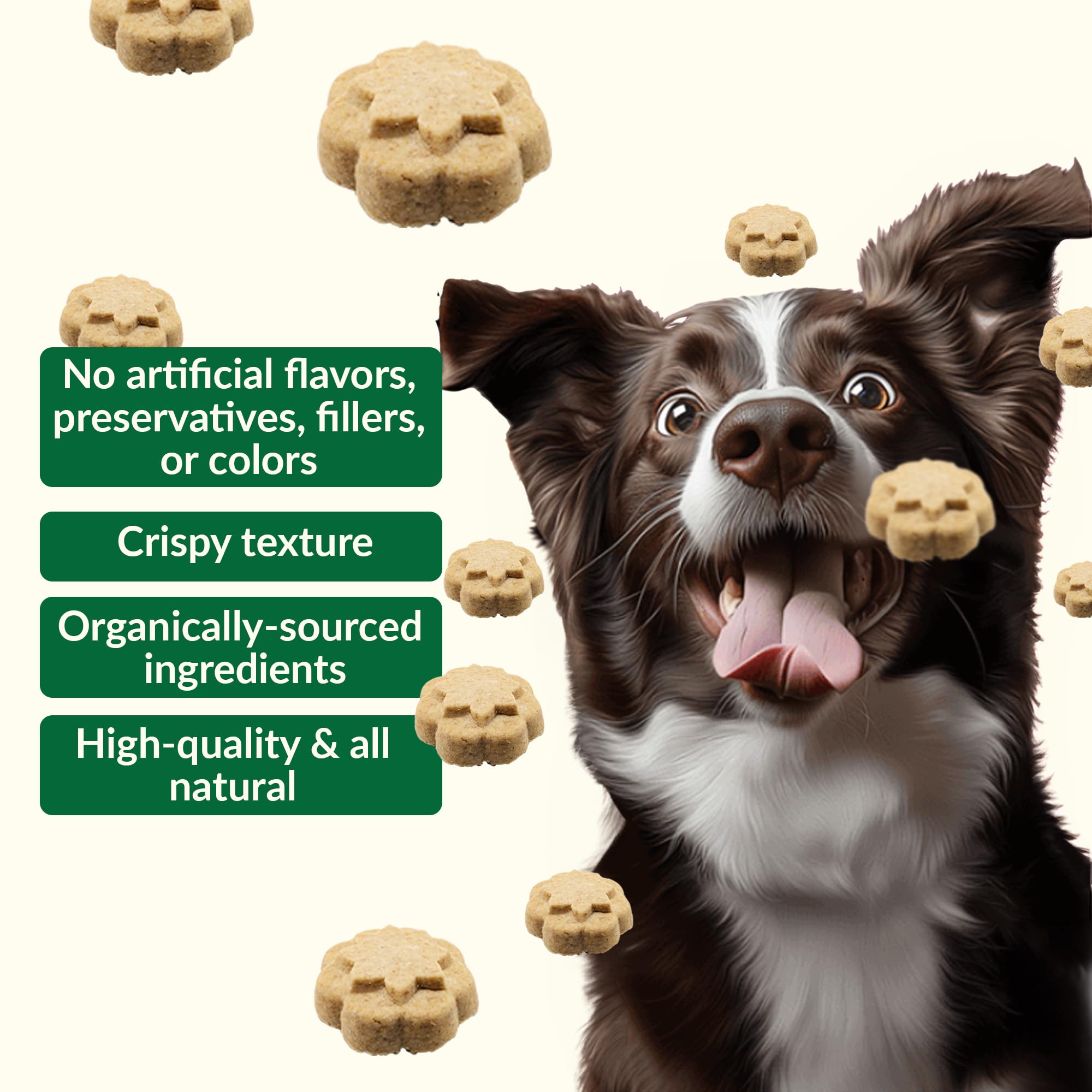 Dig Defence Premium Dog Treats - Pumpkin/Green Pea and Sweet Potato/Apples, Natural Ingredients, Baked Gourmet Snacks for Small