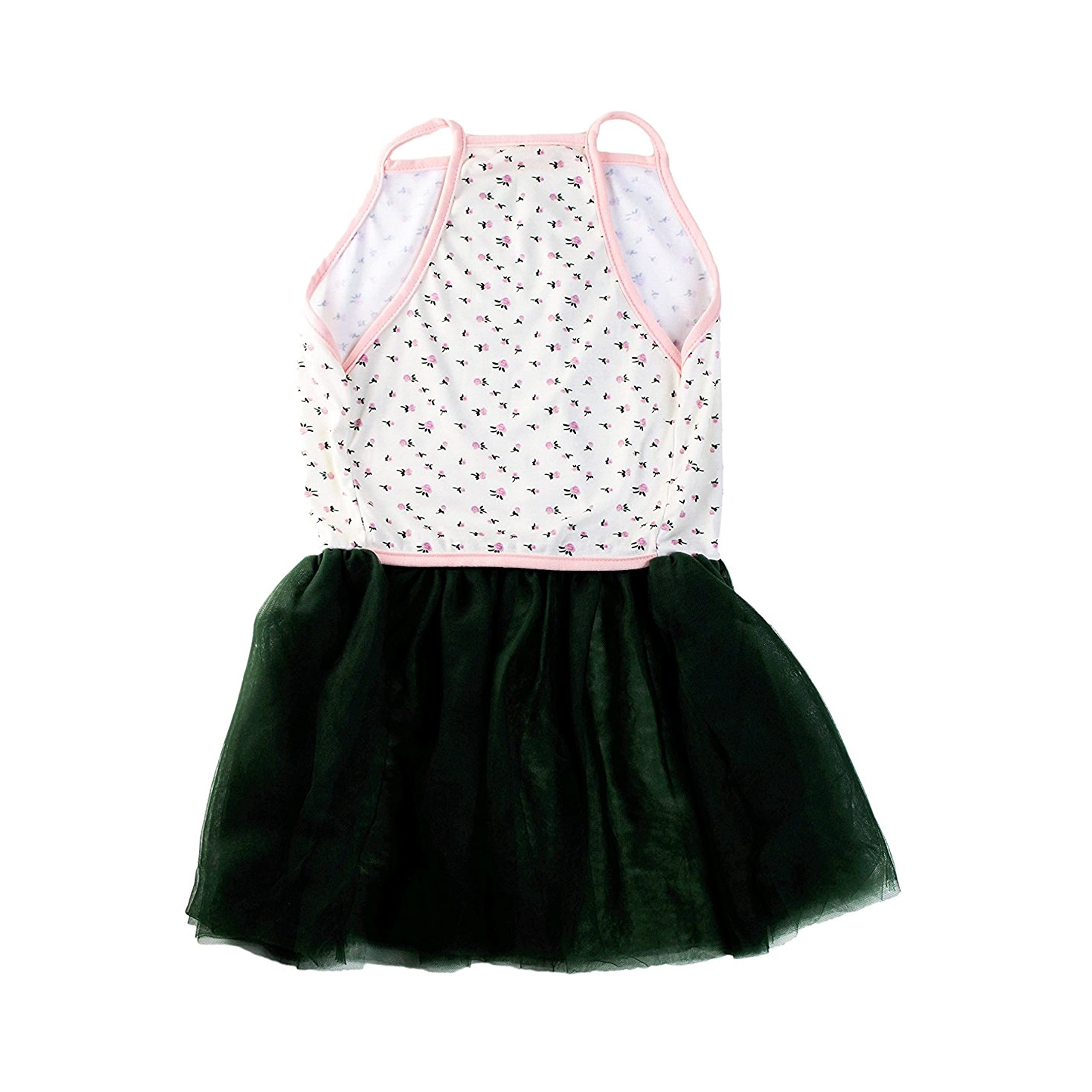 Midlee Pink Rose Tutu Large Easter Dog Dress (X-Large)