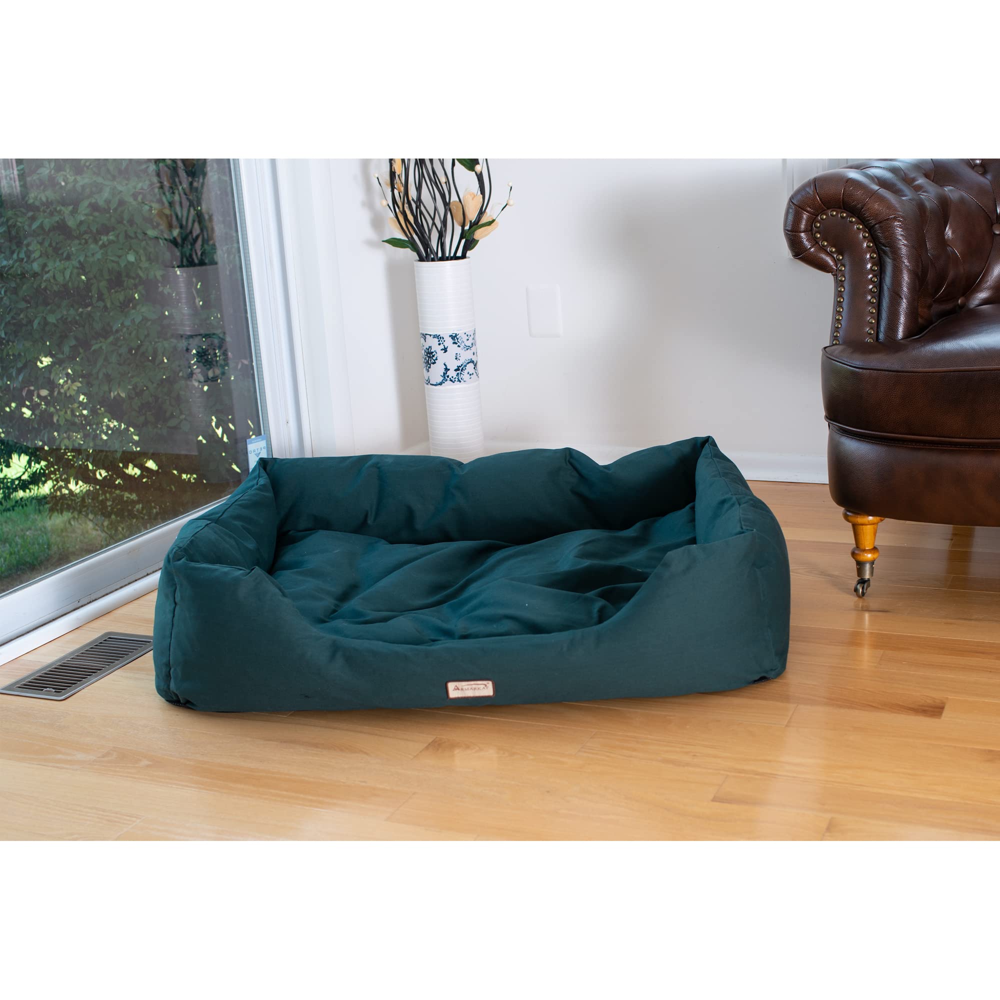 Armarkat Pet Bed 50-Inch By 37-Inch D01Fml-Xtra Large, Laurel Green