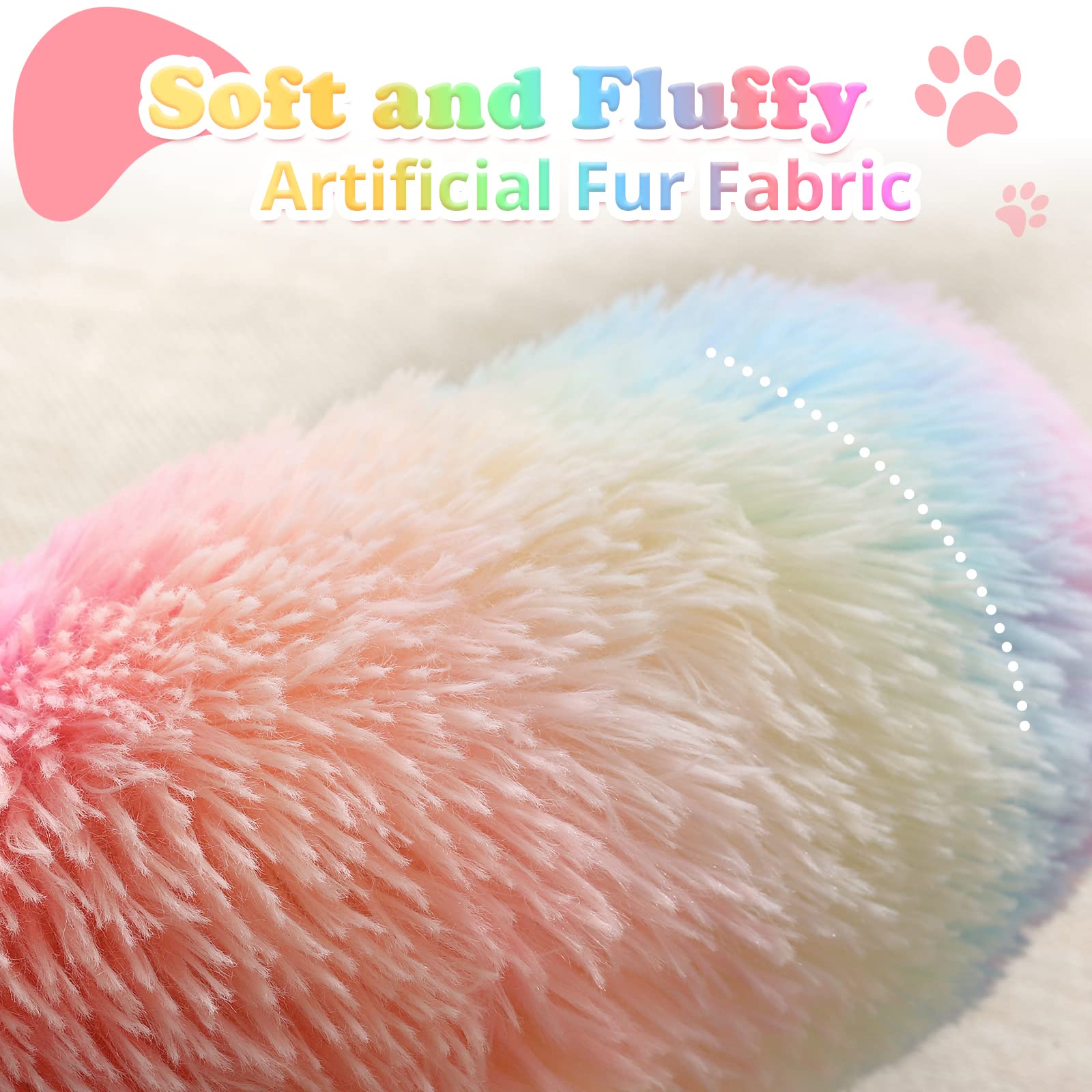 Jollyvogue Dog Beds, Calming Small Dog Bed, Anti-Anxiety Dog Bed For Small Dogs, Fluffy Donut Dog Bed, Cozy Dog Cat Cushion Bed For Small Medium Dogs (24')