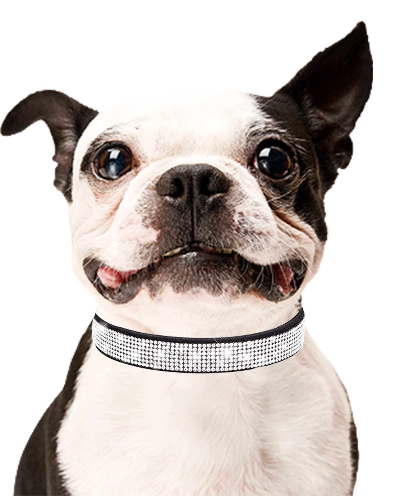 Bling Dog Collar For Small Medium Large Dogs, Rhinestone Dog Collars For Girl And Boy Dog, Diamond Puppy Collars, Adjustable Lea