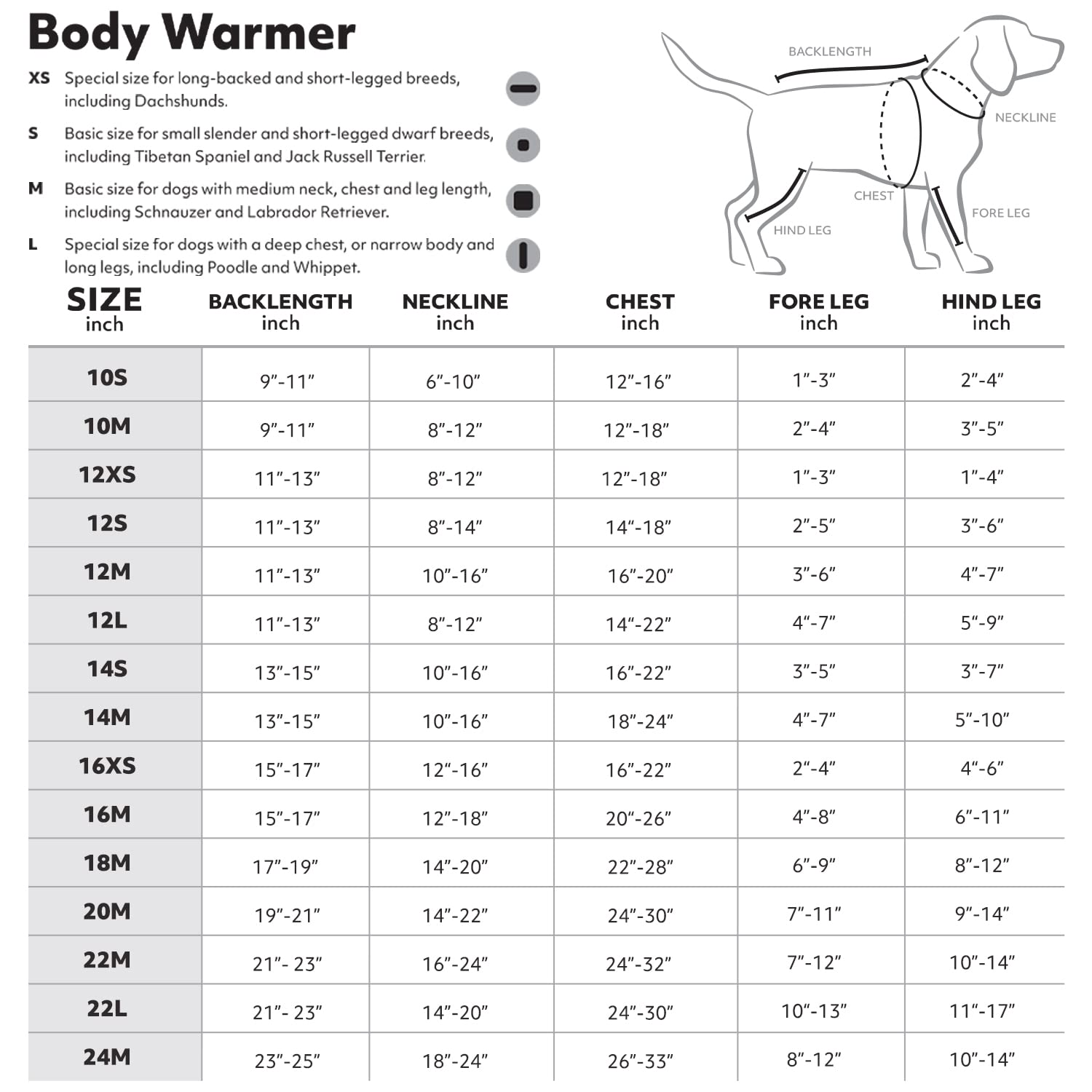 Hurtta Body Warmer Dog Body Suit, Recovery Suit, Carbon Grey, 10M