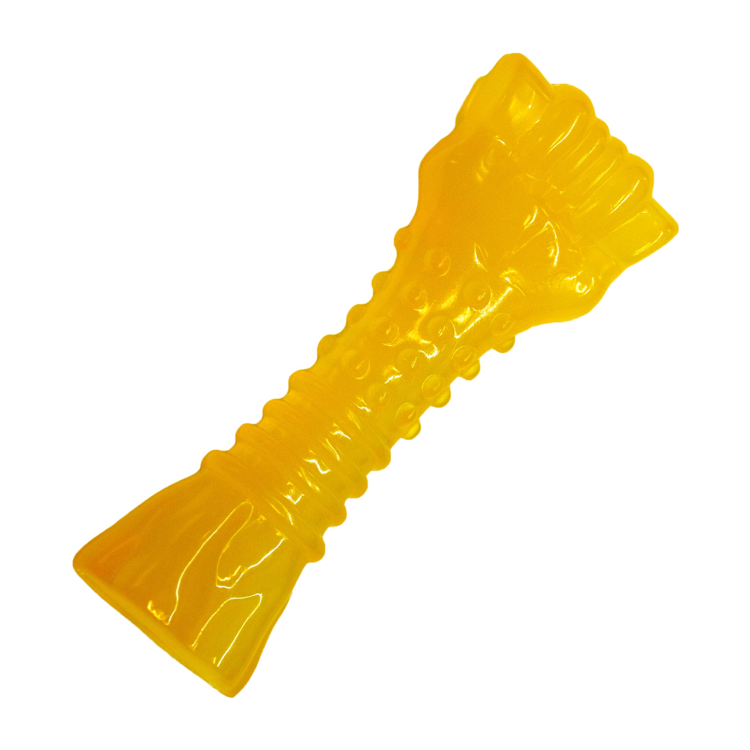 Nylabone Freezer Knuckle Bone Puppy Chew Toy, Soothing Teething Toys for Puppies, Color Changing, Lamb & Apple Flavor, Small - U