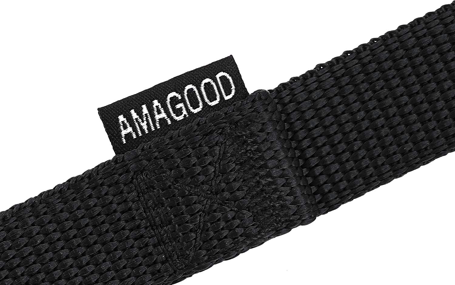 Amagood Dog/Puppy Obedience Recall Training Agility Lead-15 Ft 20 Ft 30 Ft 50 Ft Long Leash-For Dog Training,Tie Out,Play,Safety,Camping (50 Feet, Black)
