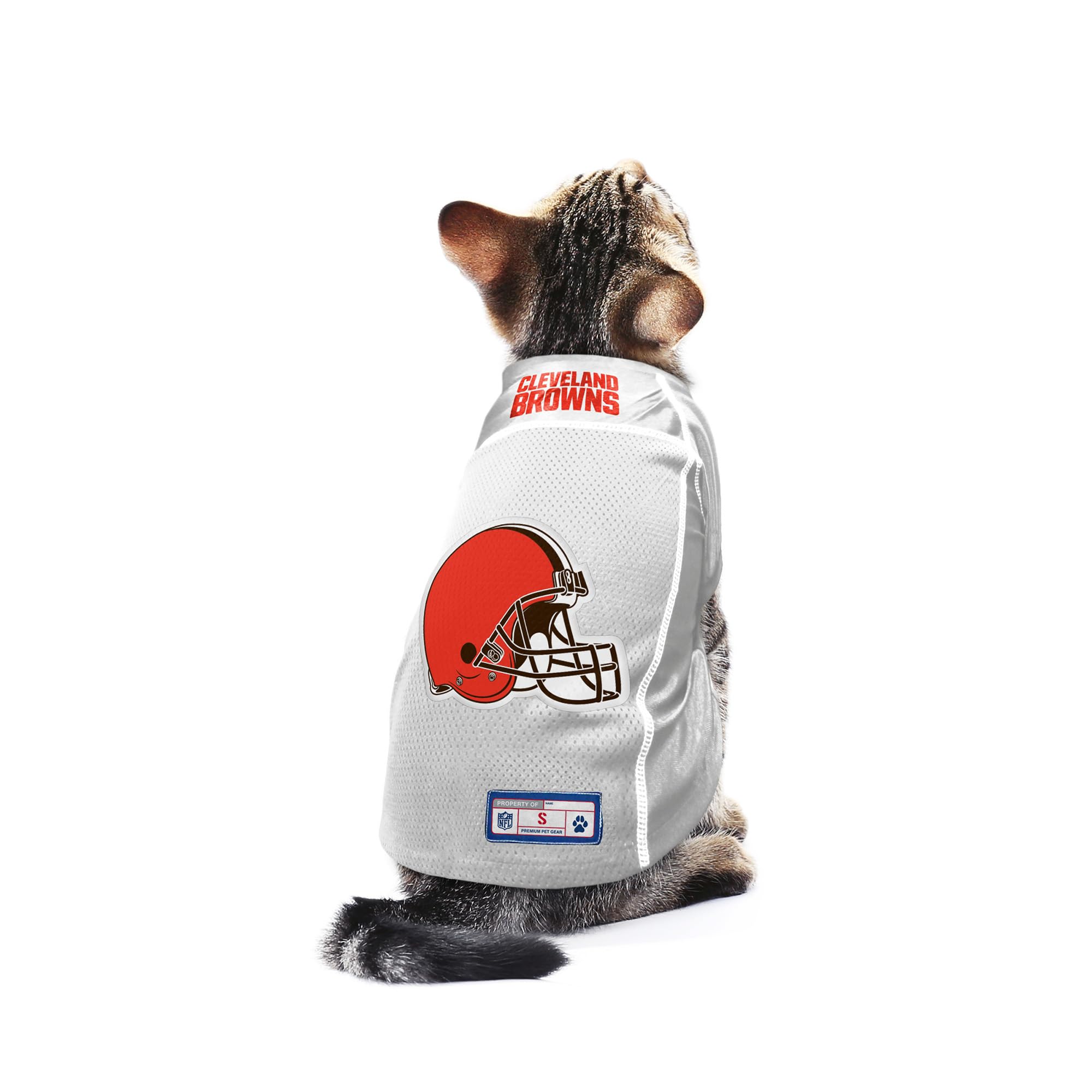 Littlearth Unisex-Adult Nfl Cleveland Browns Basic Pet Jersey, Team Color, X-Large