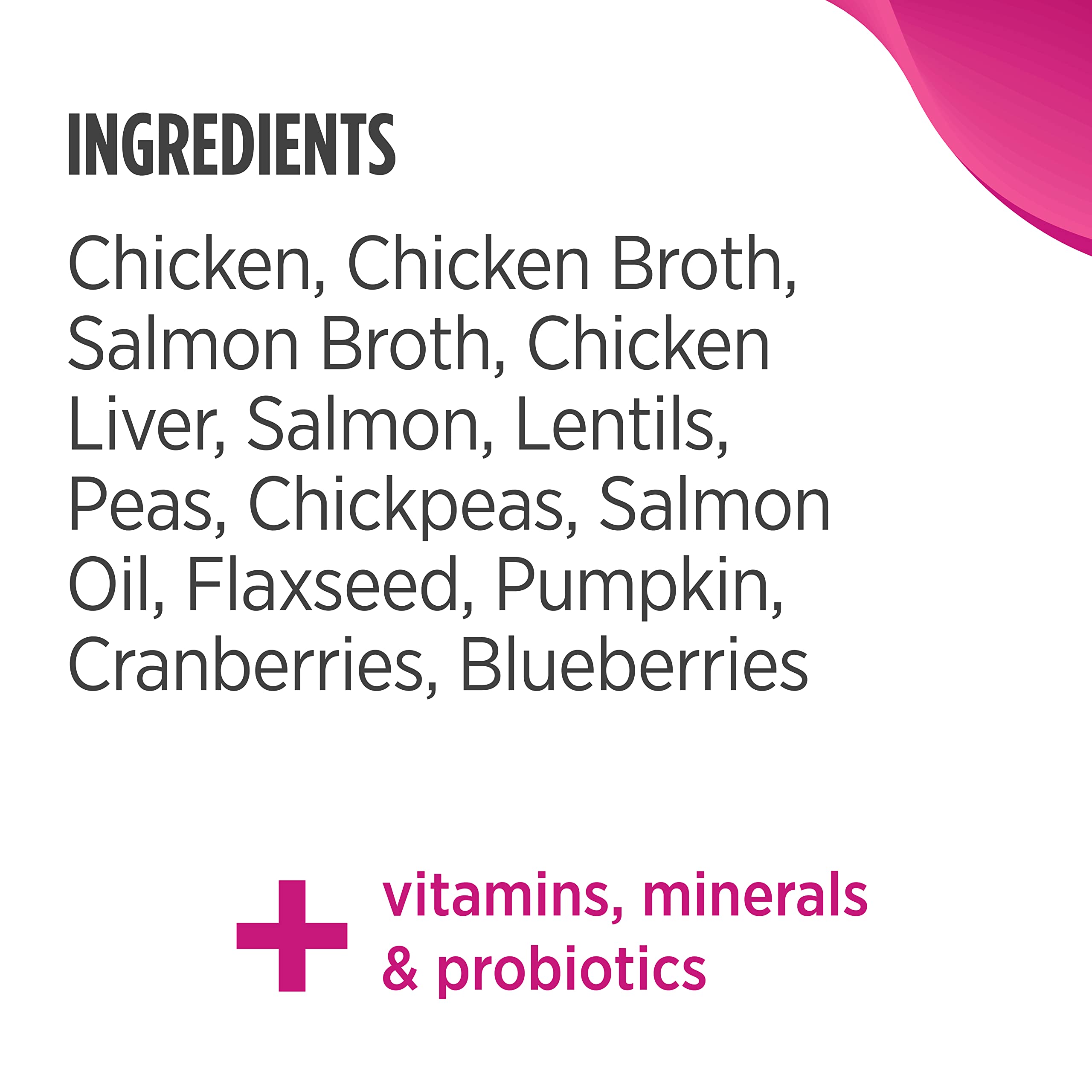 Nulo Grain-Free Chicken, Salmon, & Lentils Recipe Wet Canned Dog Food for Puppies, 13 Ounce, 12 Cans
