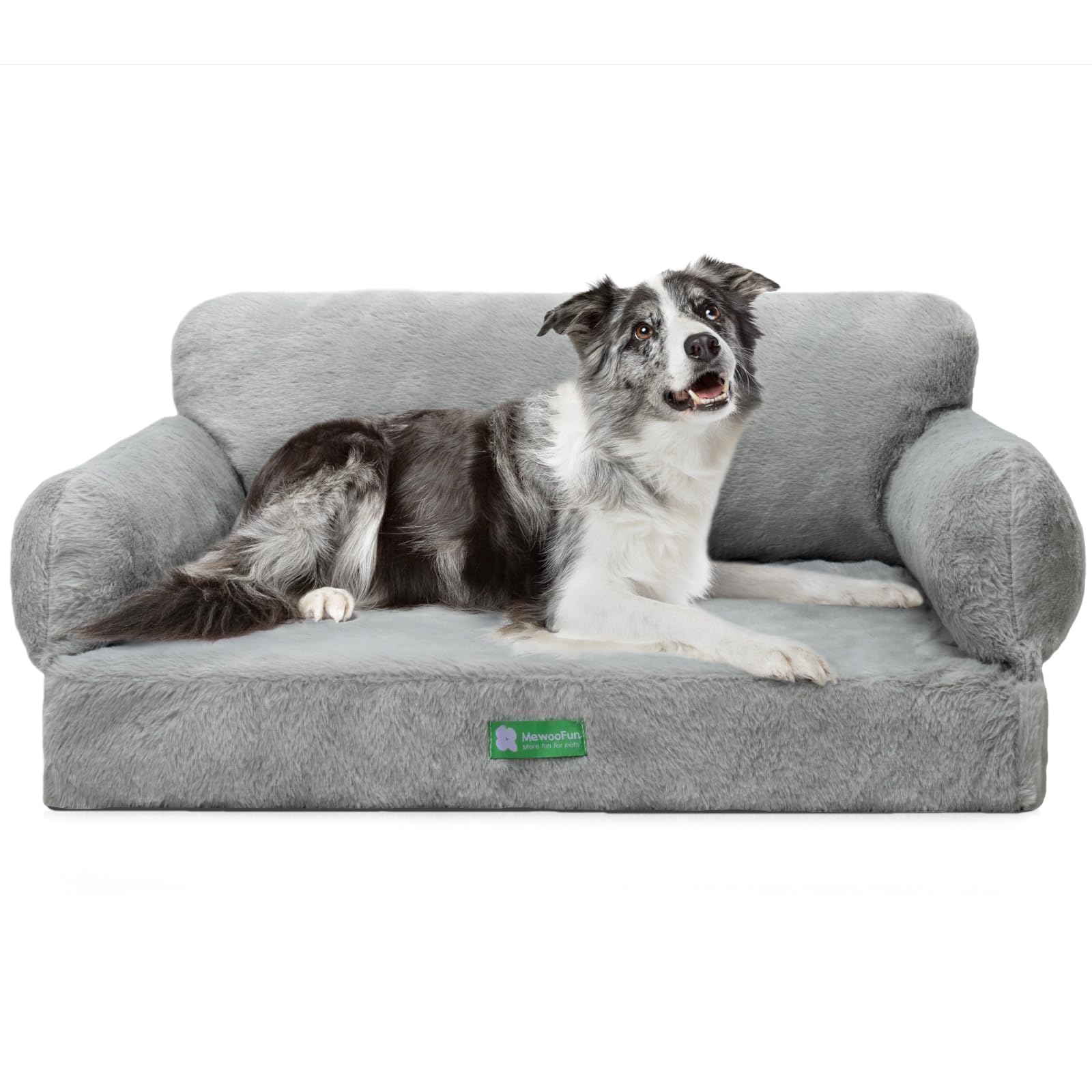 Mewoofun Orthopedic Dog Bed Sofa For Small Medium Dogs, Cat Bed For Indoor Cats, Egg- Foam Pet Bed Dog Couch With Removable Wash