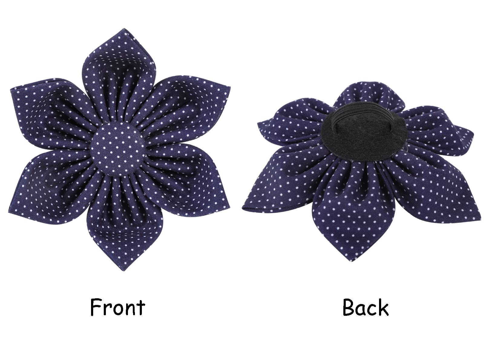 Lionet Paws Dog Collar With Flower, Soft And Comfortable, Adjustable Collar For Small Dogs Girl, Neck 10-16 Inches