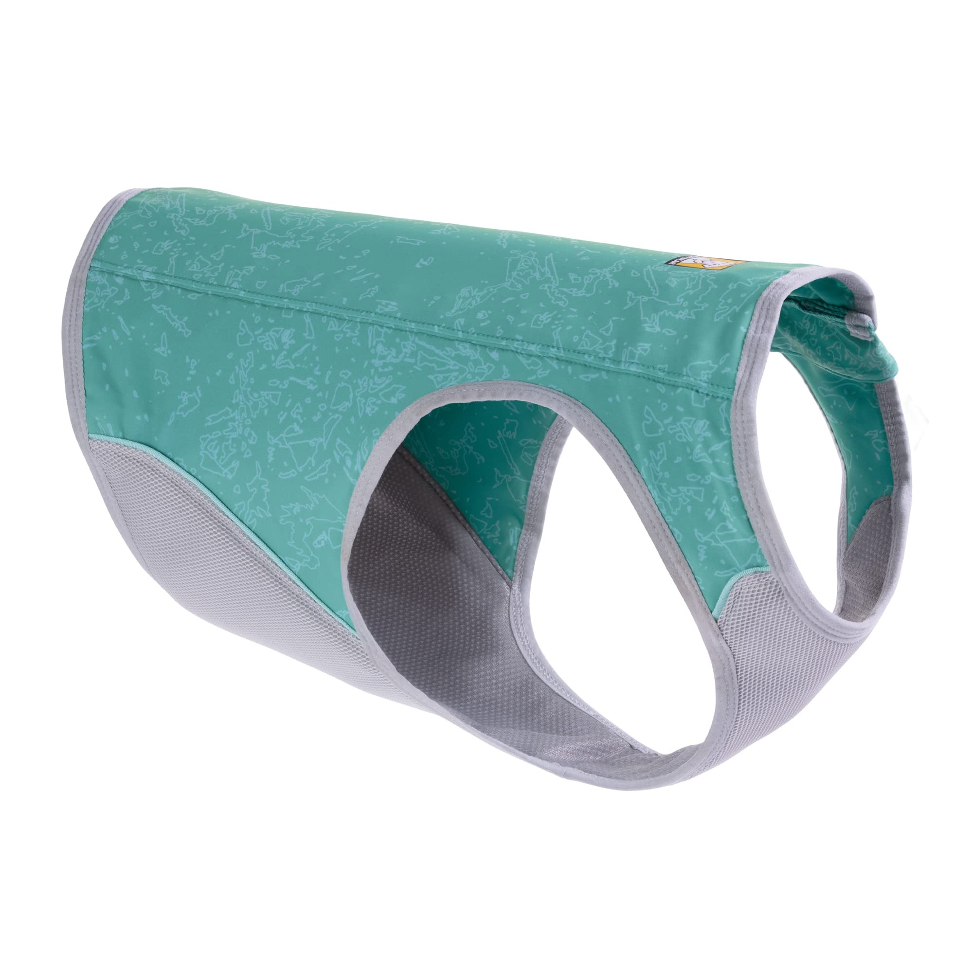 Ruffwear, Swamp Cooler Zip Dog Vest, Evaporative Cooling For Hot Weather, Blue Mist, Xx-Small