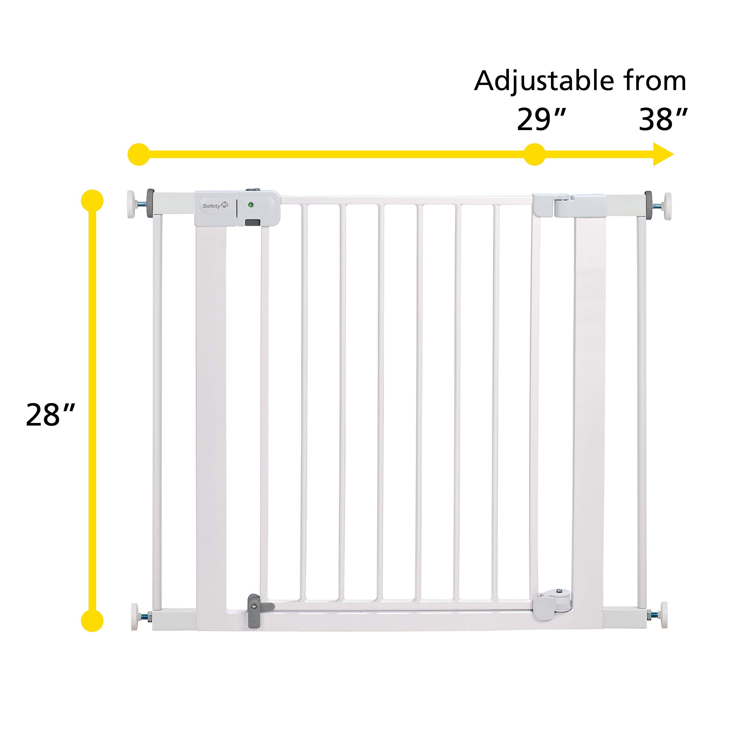 Safety 1St Auto-Close Pressure-Mounted Magnetic Latch Gate