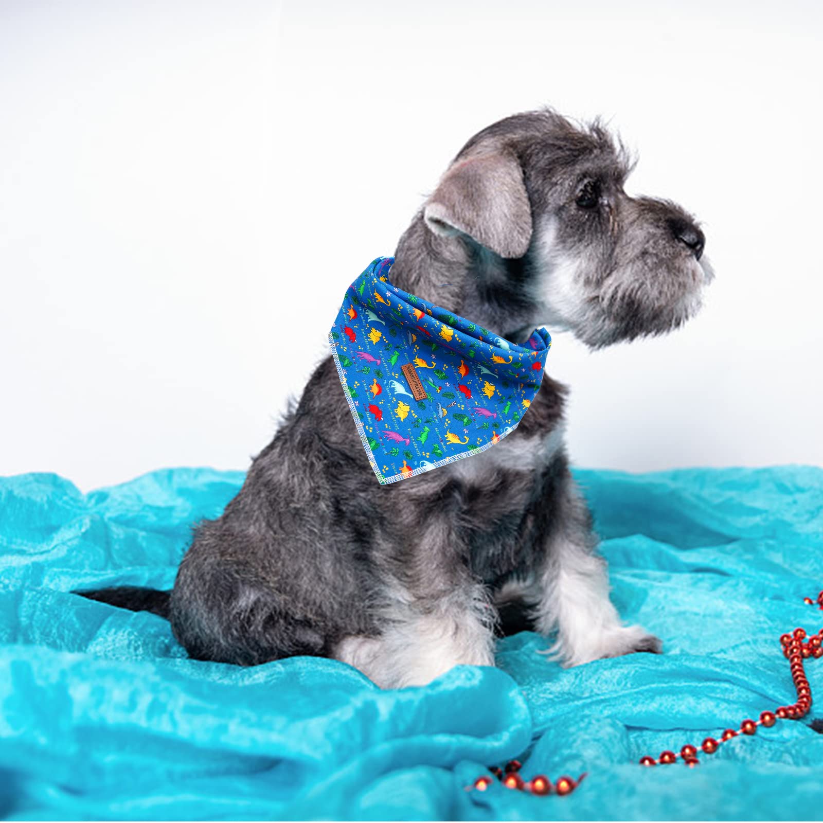 Elegant Little Tail Bandana - Premium, Washable Dog Scarf, Adjustable For Medium/Large Dogs