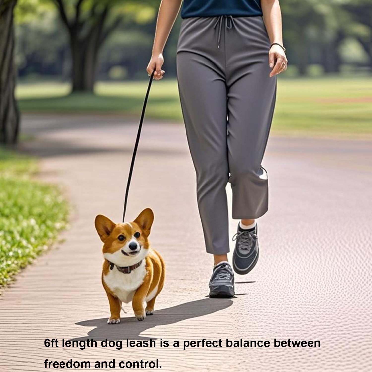 Siumouhoi 6 Ft Puppy Leashes, Strong Traditional Style Leash With Easy To Use Collar Hook,Dog Lead Great For Small And Medium An