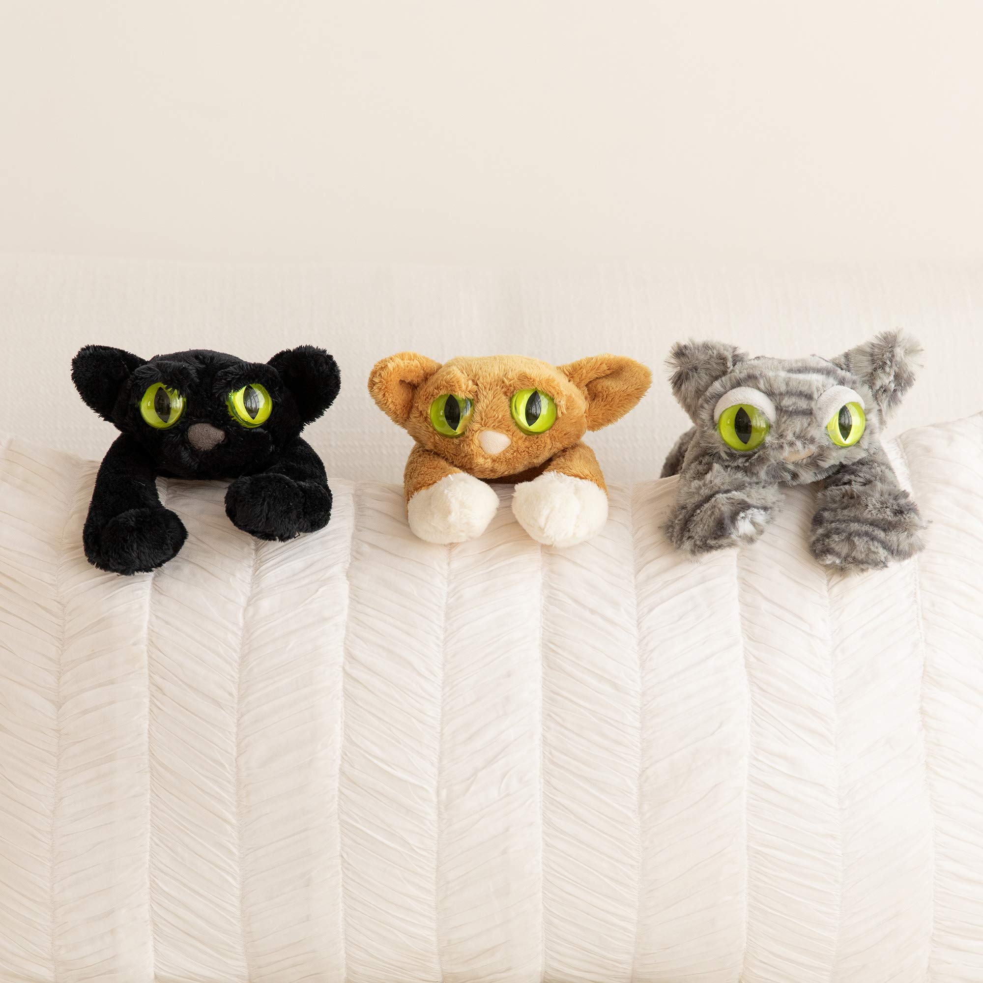 Manhattan Toy Lanky Cats Ziggy Black Cat Stuffed Animal 14 Inch