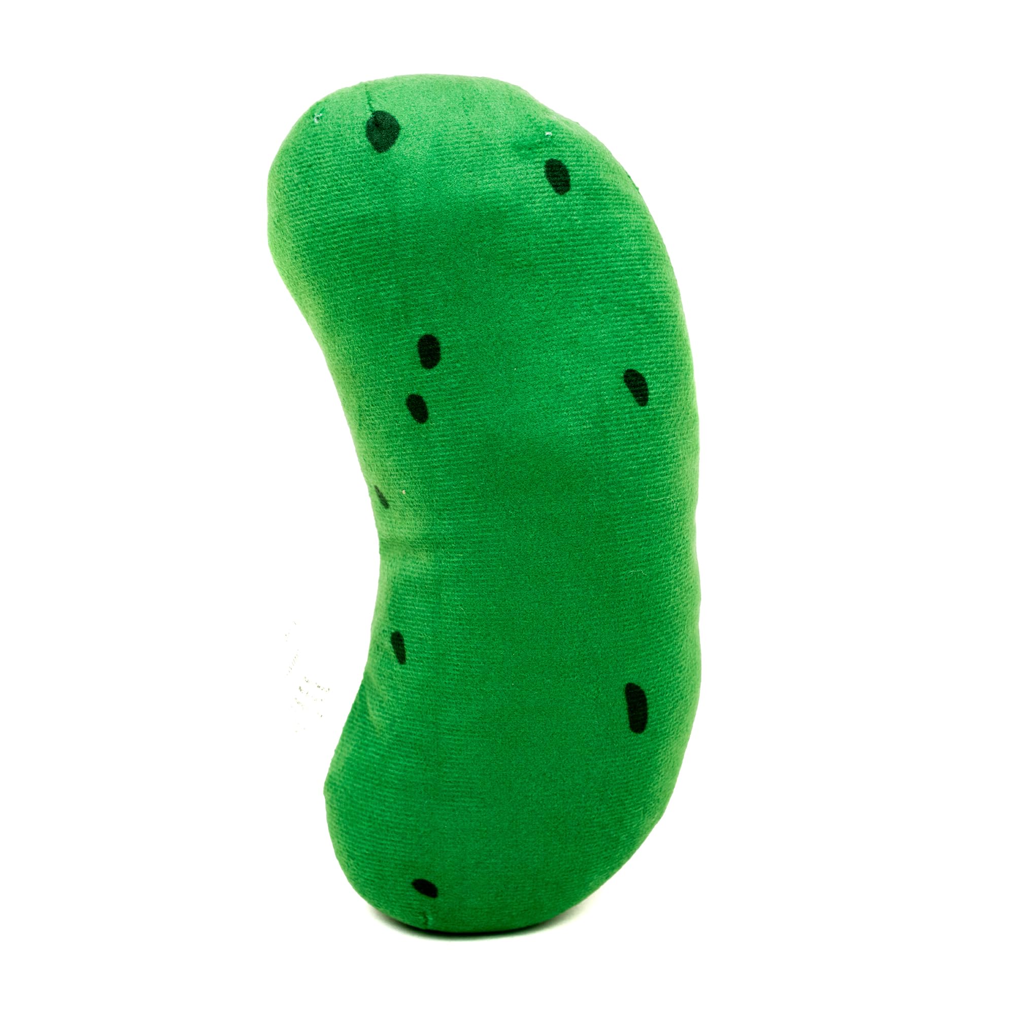 Buckle-Down Dog Toy, Comedy, Plush Squeaker Rick And Morty Pickle Rick Greens, Dtpt-Rmyr 10' X 3'