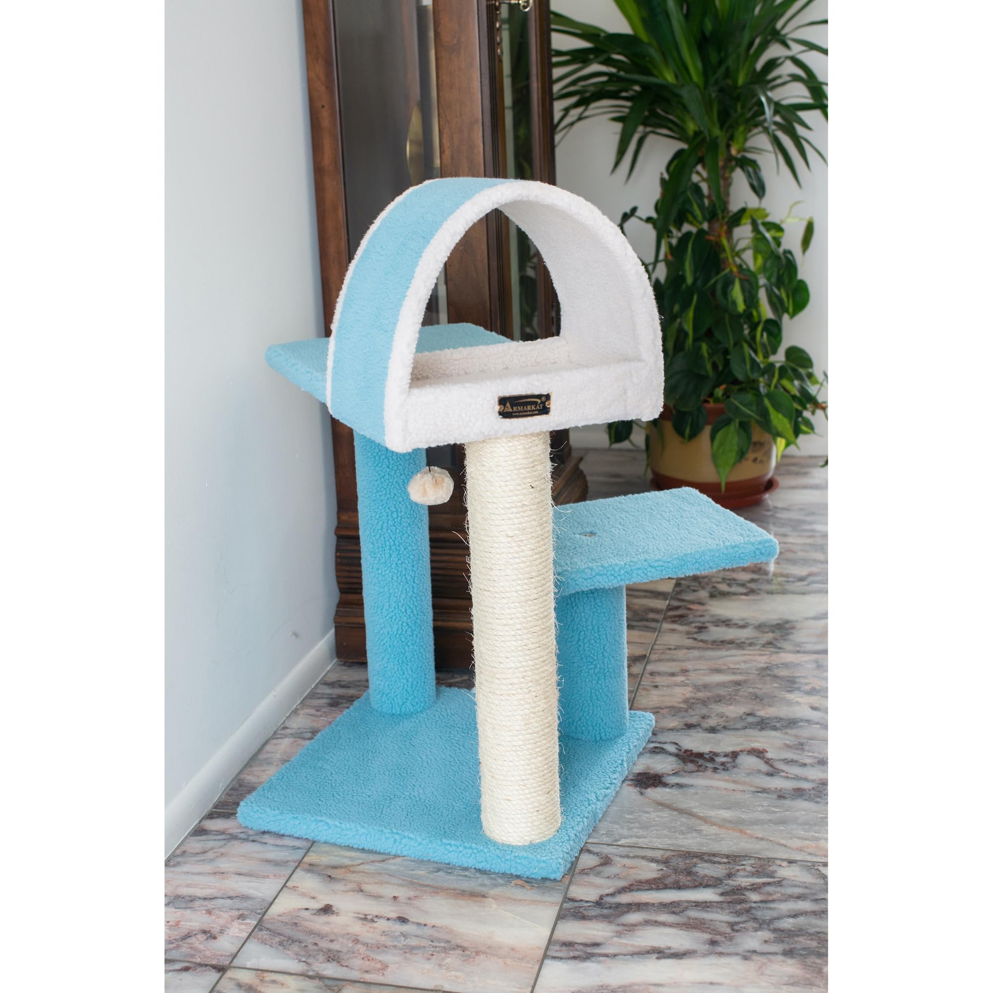 Armarkat Cat Tree Model B2903, Sky Blue