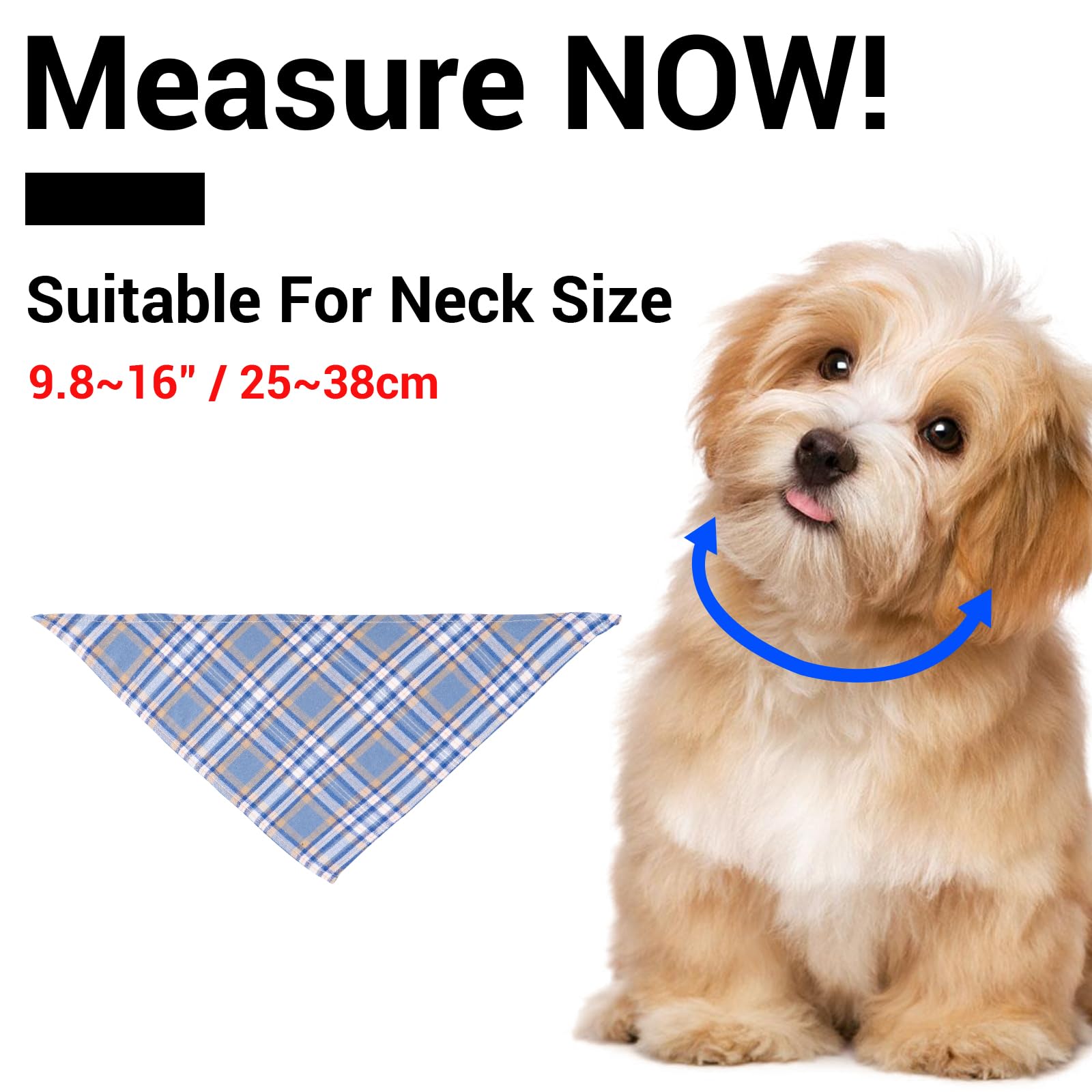 Segarty 30 Pack Dog Bandanas, 22.8''X15.7'' Triangle Plaid Bibs Pet Scarf Accessories Bulk For Medium Small Dogs Cats Large Pupp