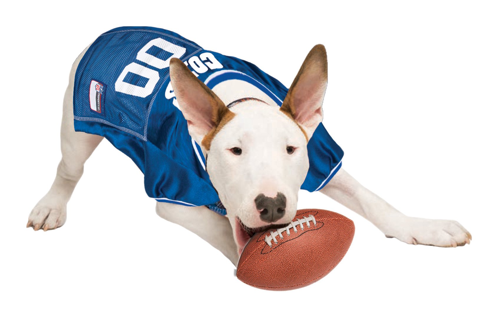 Nfl Indianapolis Colts Dog Jersey, Size: Large. Best Football Jersey Costume For Dogs & Cats. Licensed Jersey Shirt