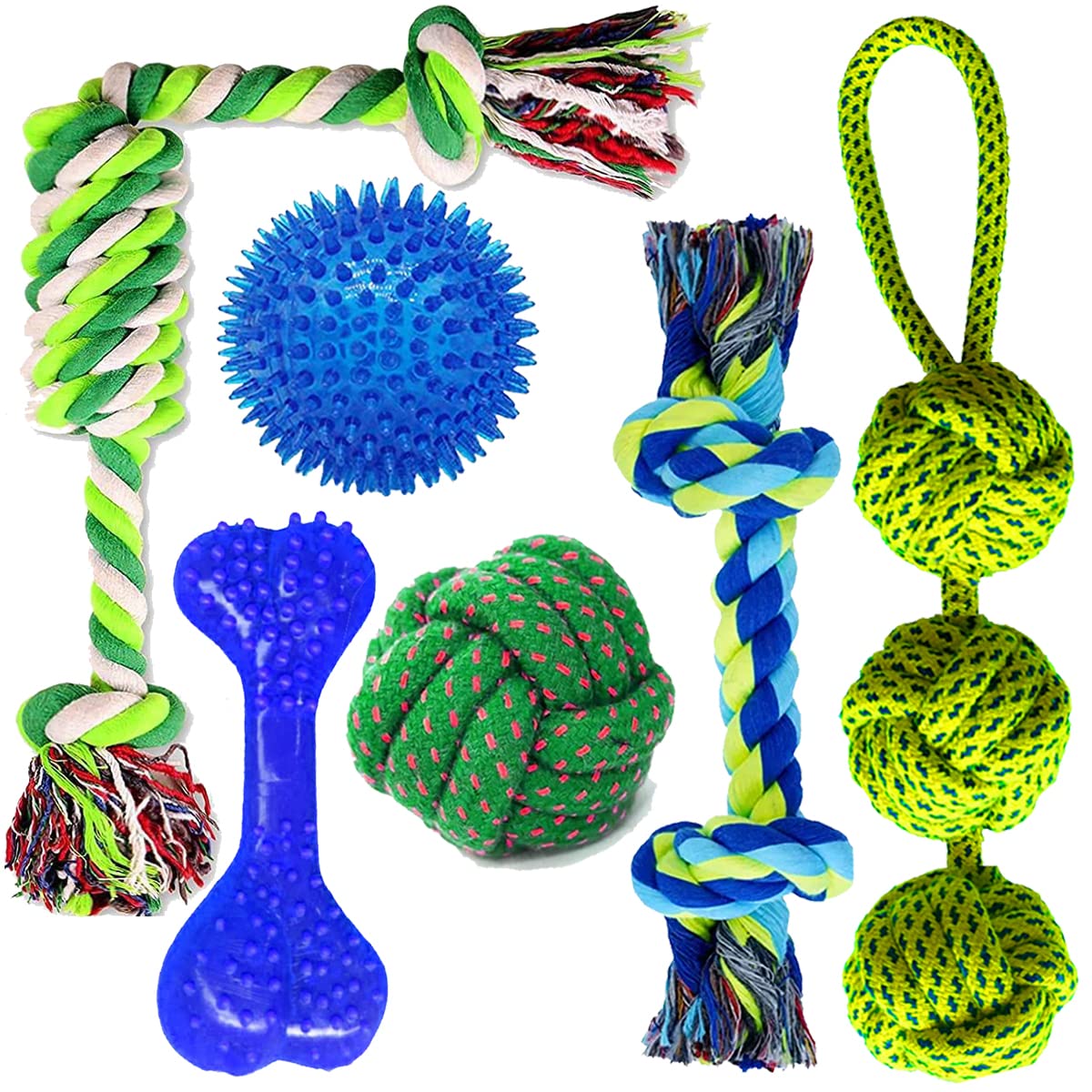 Youhavedeal Durable Cotton Rope Chew Toy For Dogs, Chewing, Playing, Teething & Training For Small To Medium Dogs & Puppies  Co