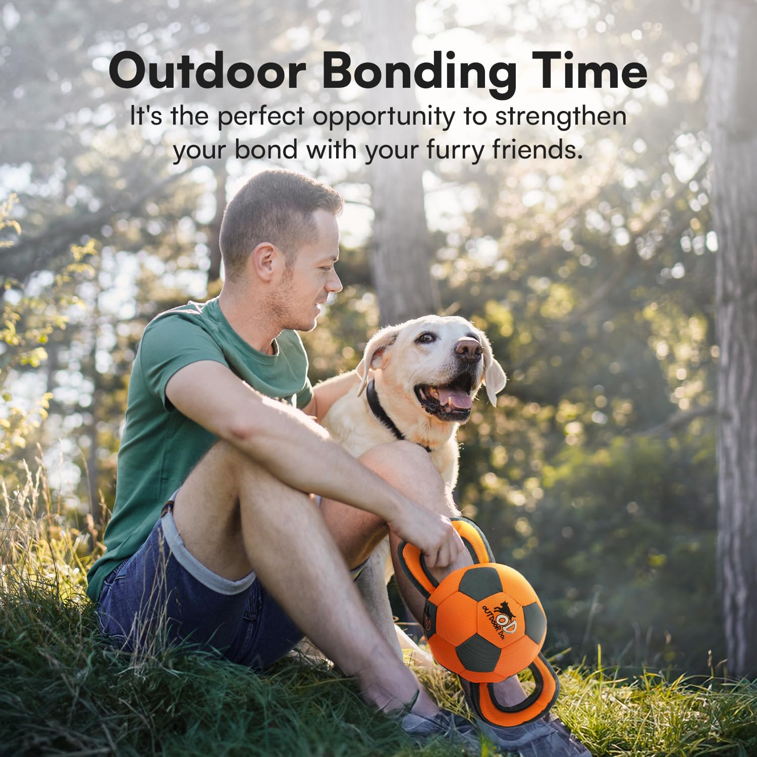 All For Paws Ballistic Handle Ball