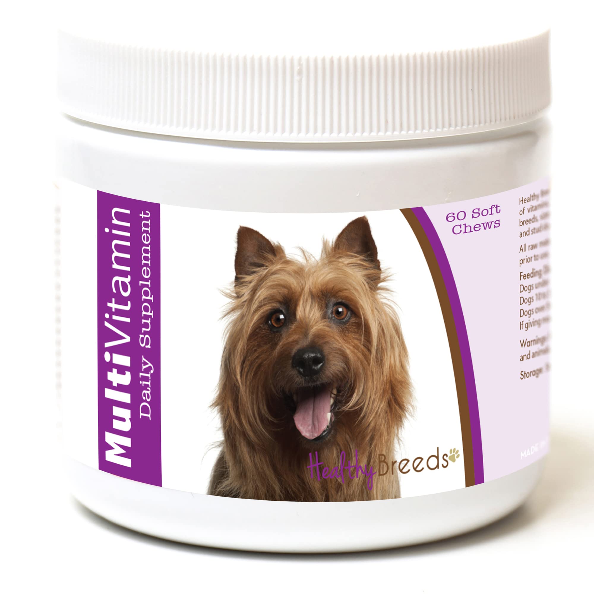 Healthy Breeds Australian Terrier Multi-Vitamin Soft Chews 60 Count
