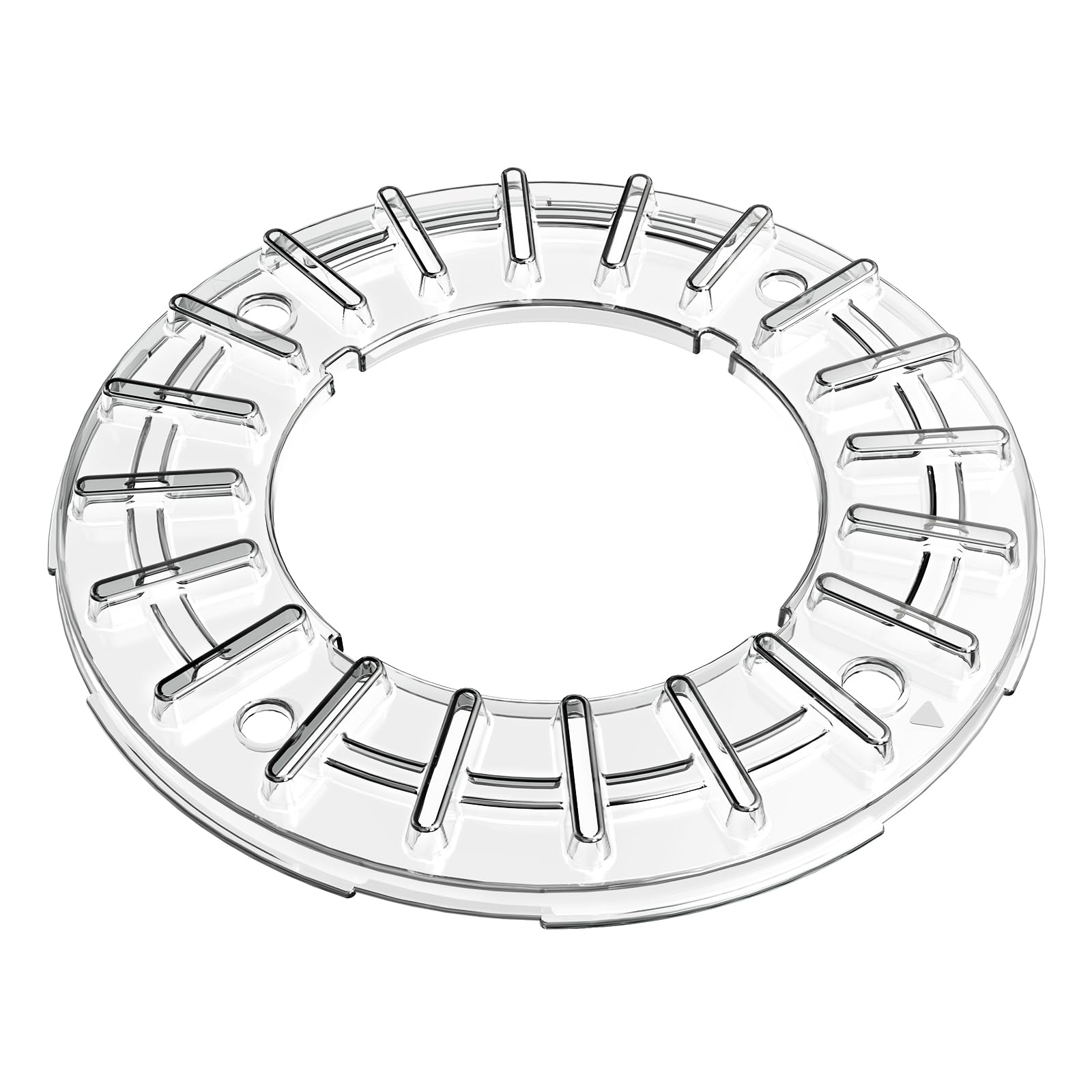 KADTC Clear Lid Replacement for Rotating Slow Feeder Dog Bowl - Transparent Top Cover Spare Part, Easy Swap, Hand Wash Only