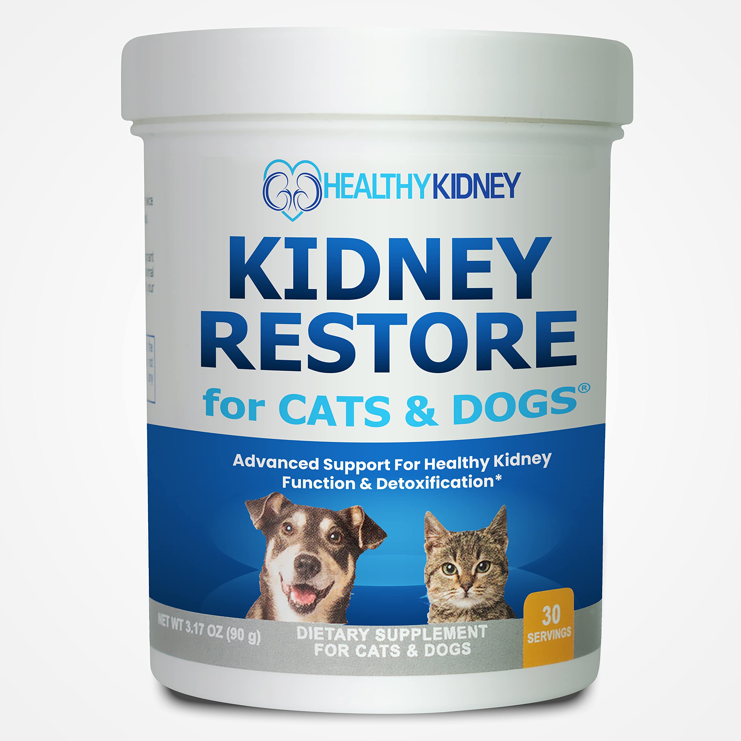Kidney Support, Natural Renal Supplements to Support Pets, Feline, Canine Healthy Kidney Function and Urinary Track. Essential f