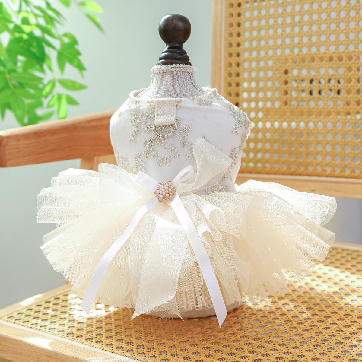 Clopon Dog Dresses For Small Dogs Girl Clothes Female Yorkie Dresses Teacup Puppy Clothes Extra Small Puppy Outfit Xs