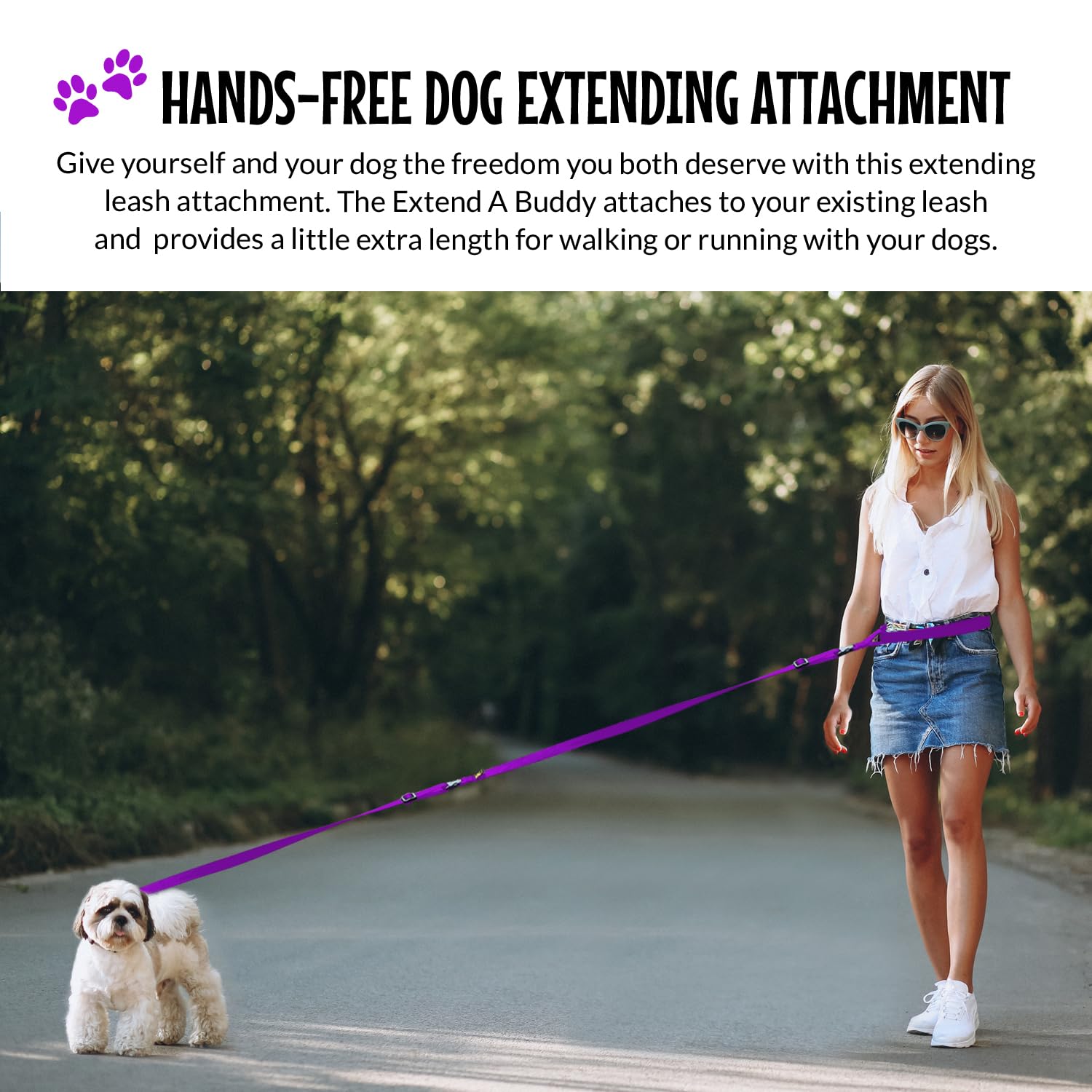 The Buddy System Extend A Buddy Small Purple