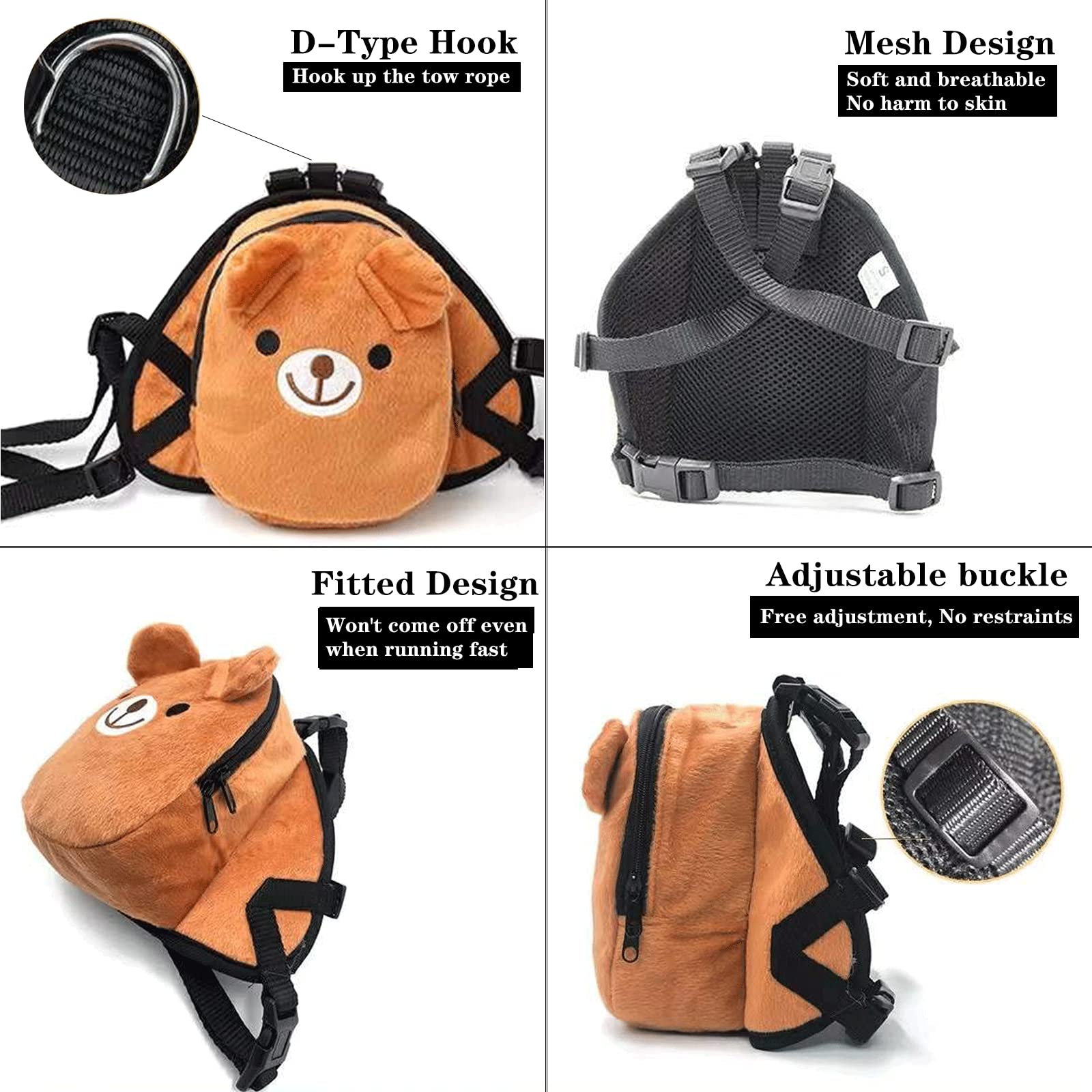 Pet Backpack, Cute Dog Backpack with Adjustable Straps for Small Dogs Cats. Dog Saddle Bags for Outdoor Travel Hiking
