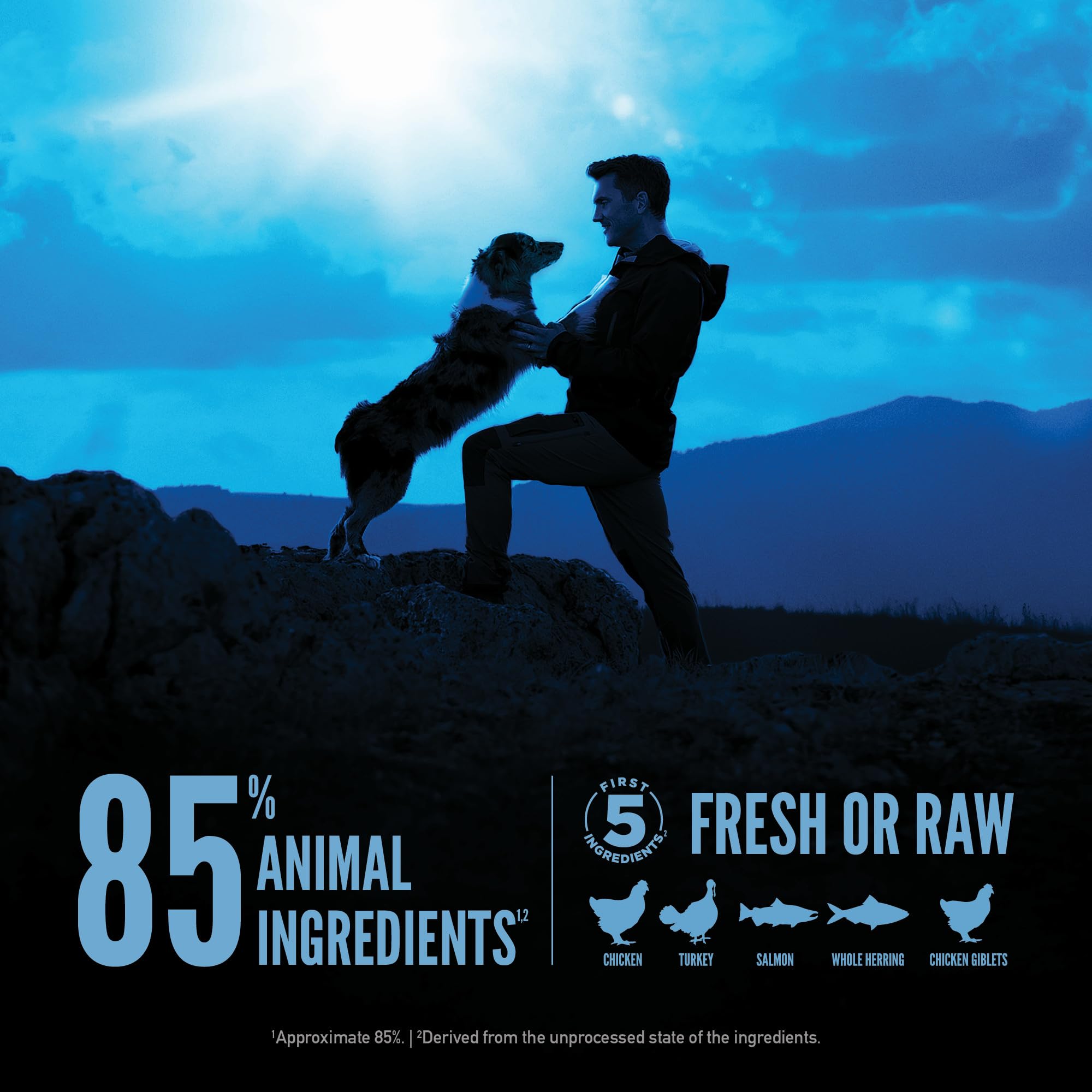 ORIJEN Wild Reserve Dry Dog Food, Free-Run Chicken Recipe, 20lb Bag