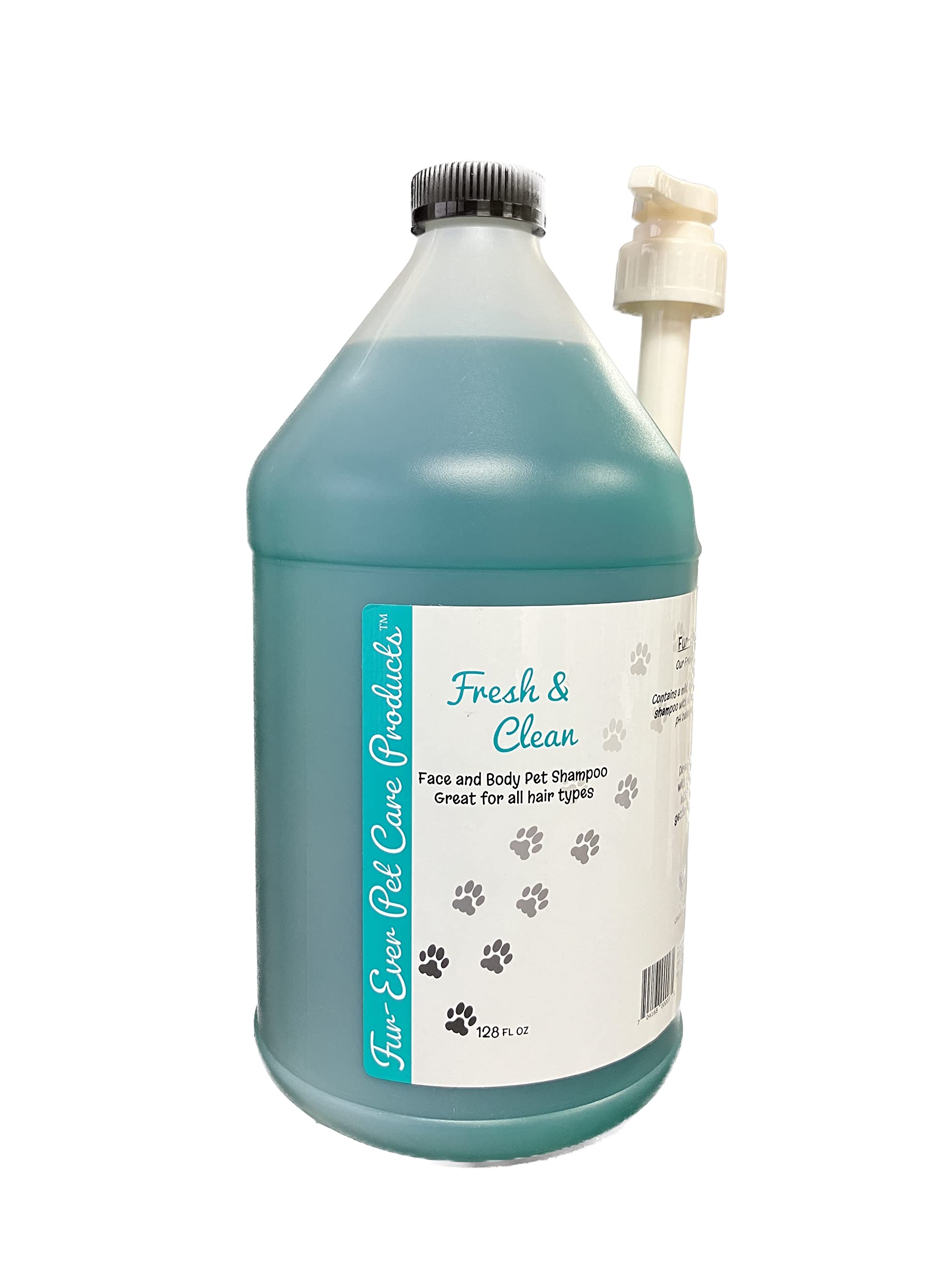 Fresh & Clean Face And Body Pet Shampoo (128Oz)