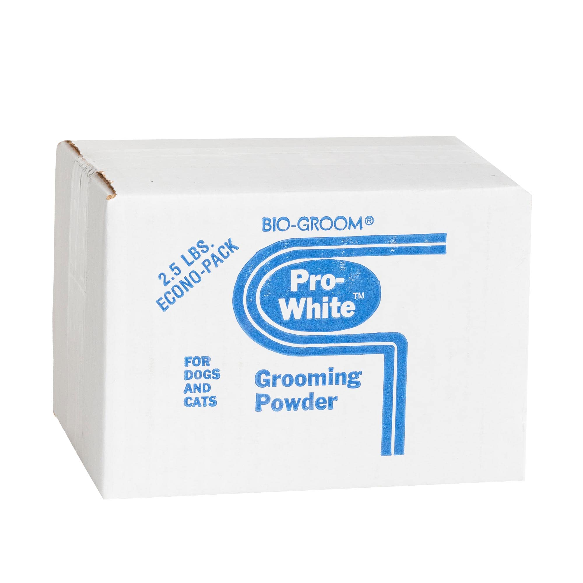 Bio-groom Pro-White Dog Grooming Powder - Harsh Coat Defense, Dog Bathing Supplies, Puppy Wash, Cat & Dog Grooming Supplies, Cru