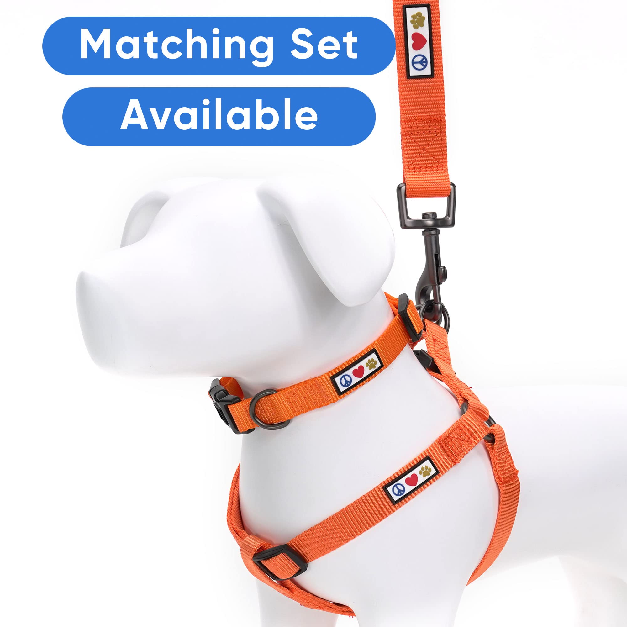 Pawtitas Dog Collar For Large Dogs Adjustable Dog Collar Heavy Duty Waterproof Collars For Dogs With Quick-Release Buckle - Oran
